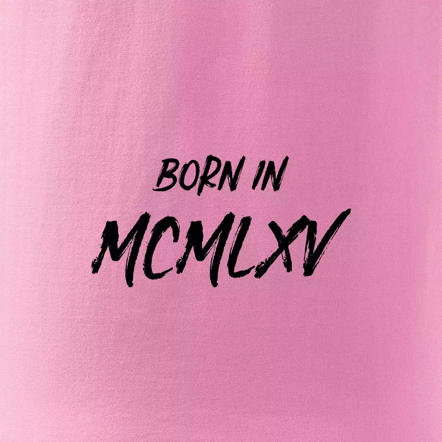 Born in - Římské číslo 1965