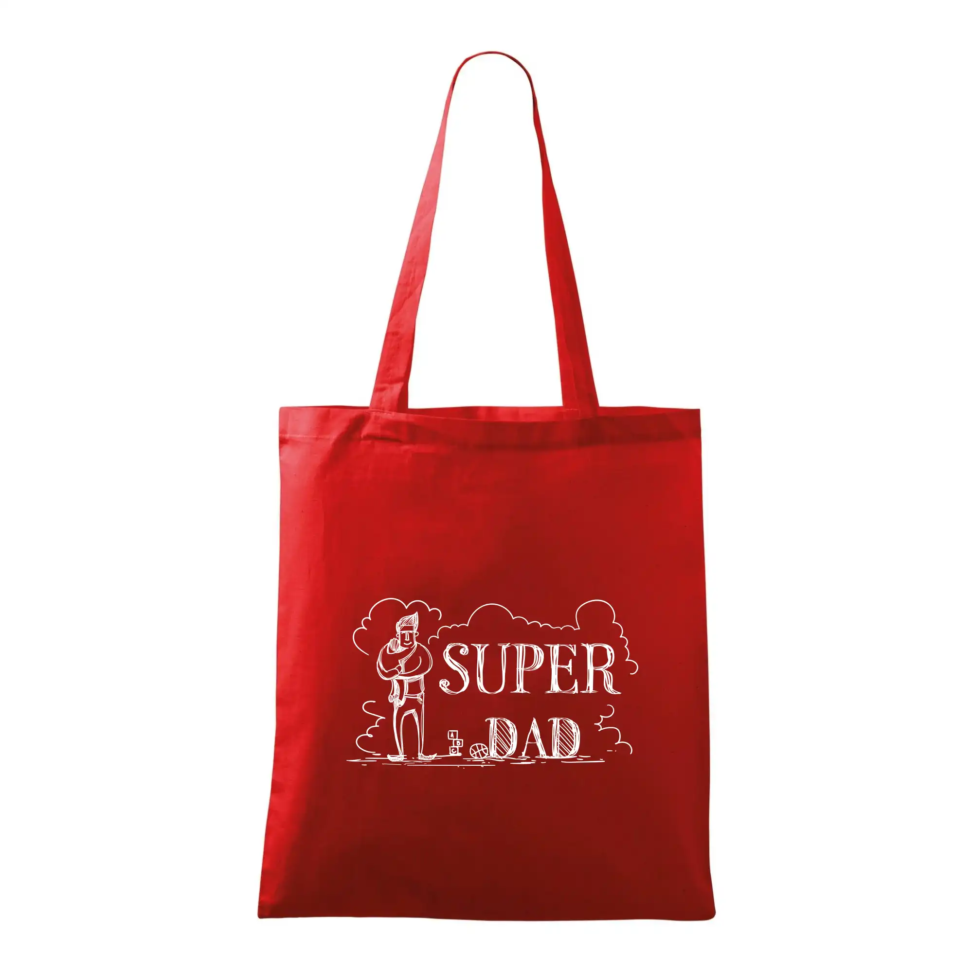 Kreslený nápis super dad