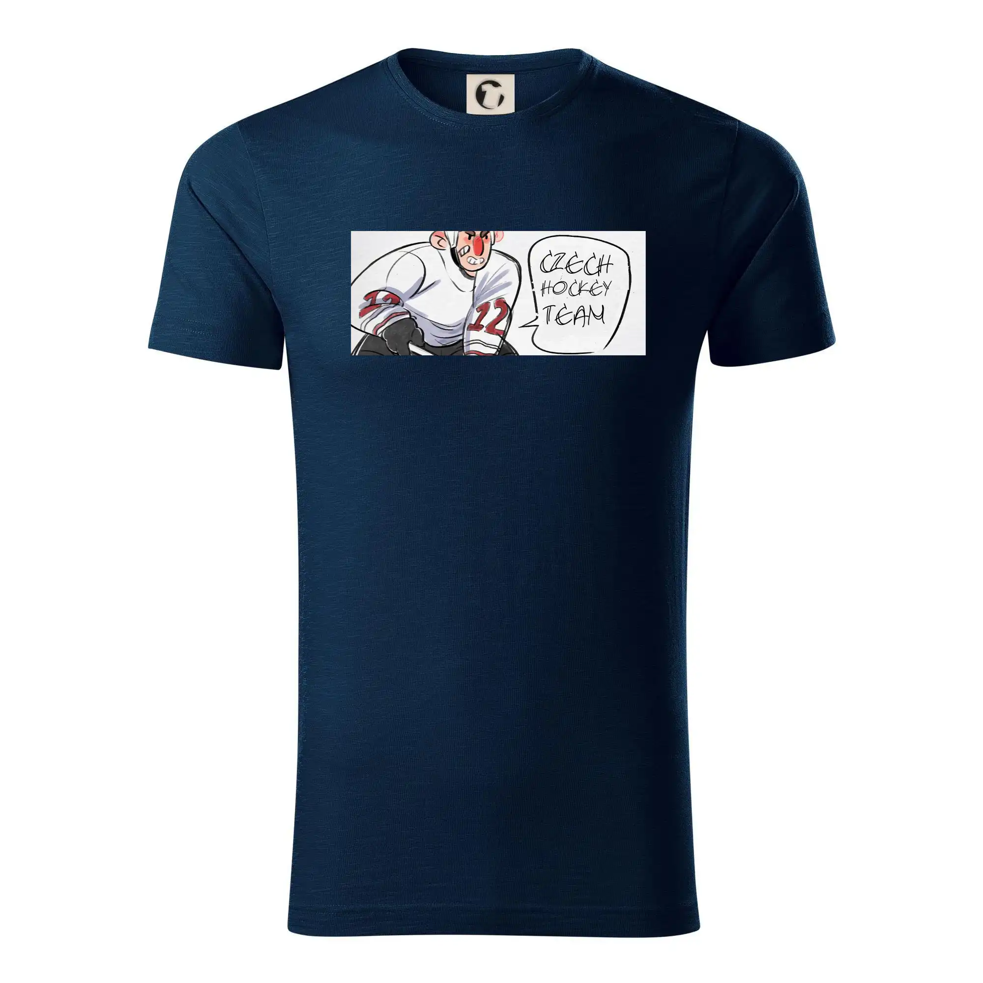 Czech hockey team animovaná postava