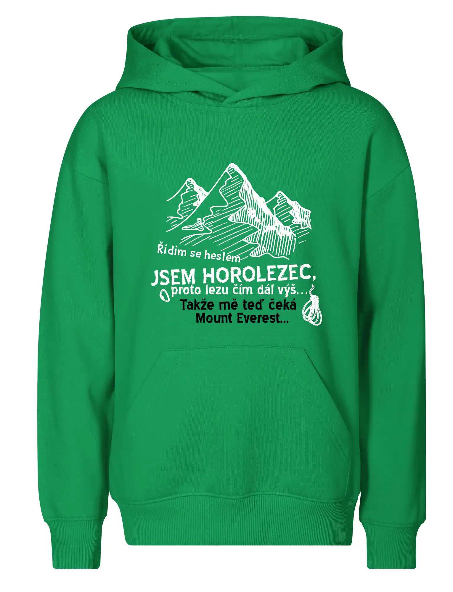 Jsem horolezec, proto lezu čím dál výš
