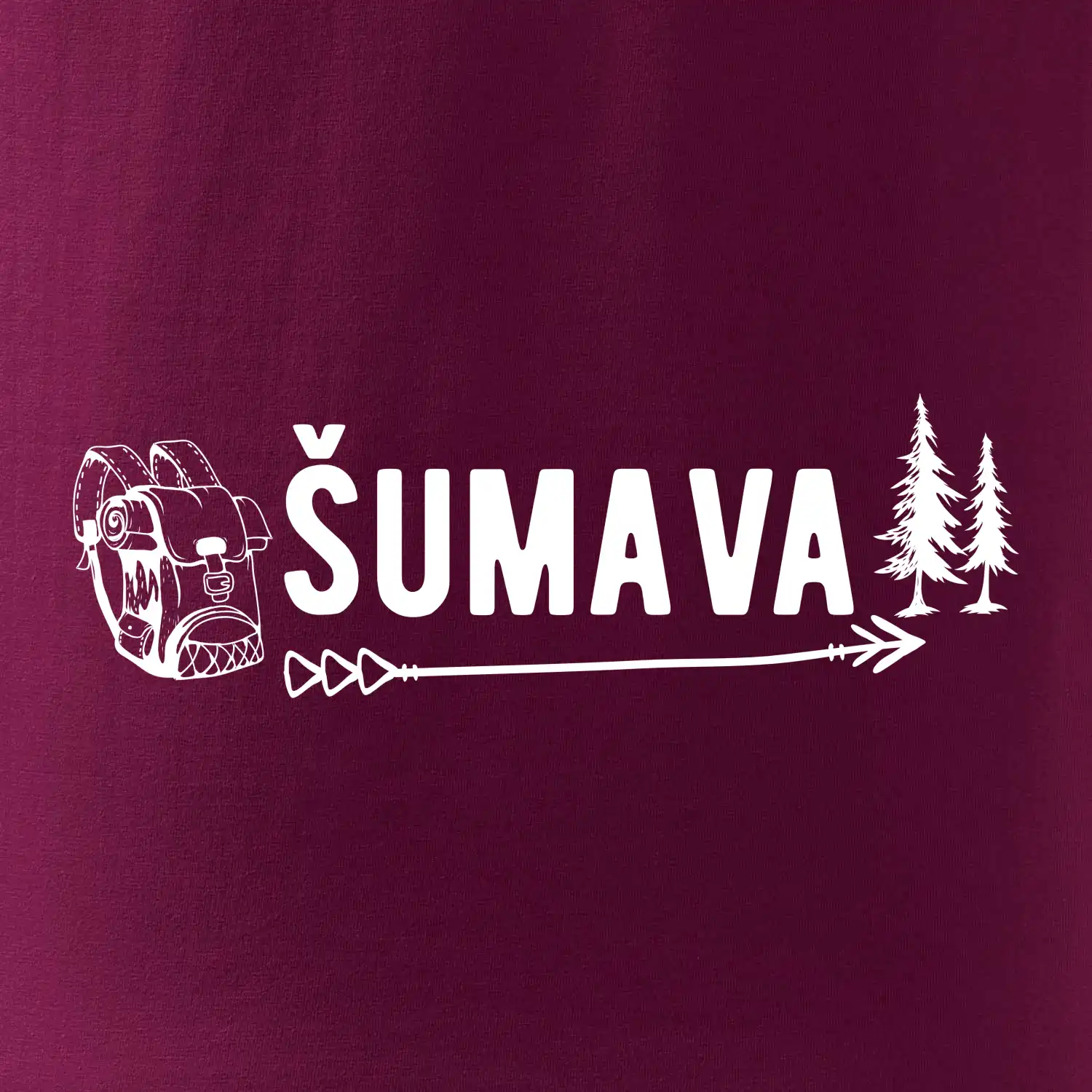 Šumava nápis