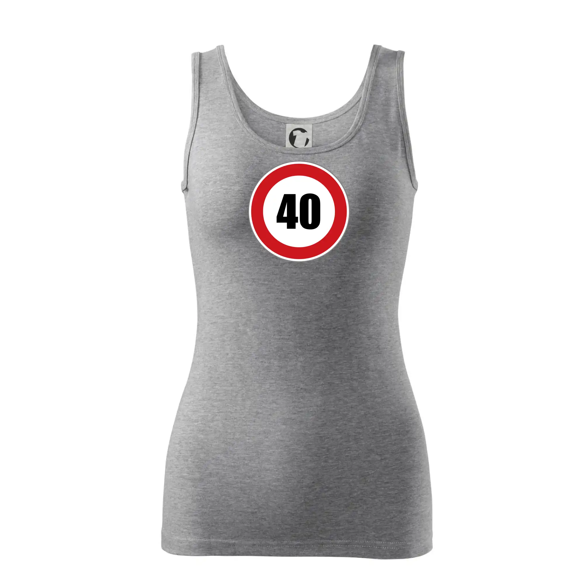 Dopravní značka - omezení rychlosti 40