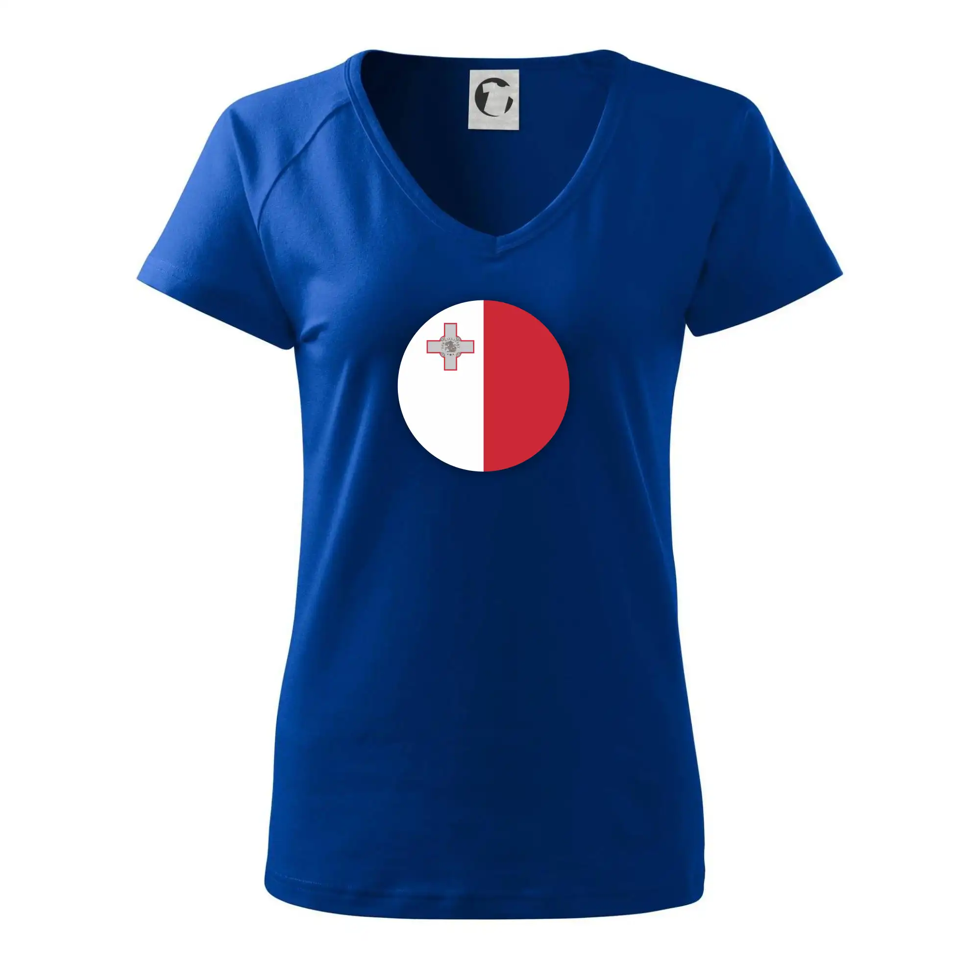 Vlajka Malta kulatá velká