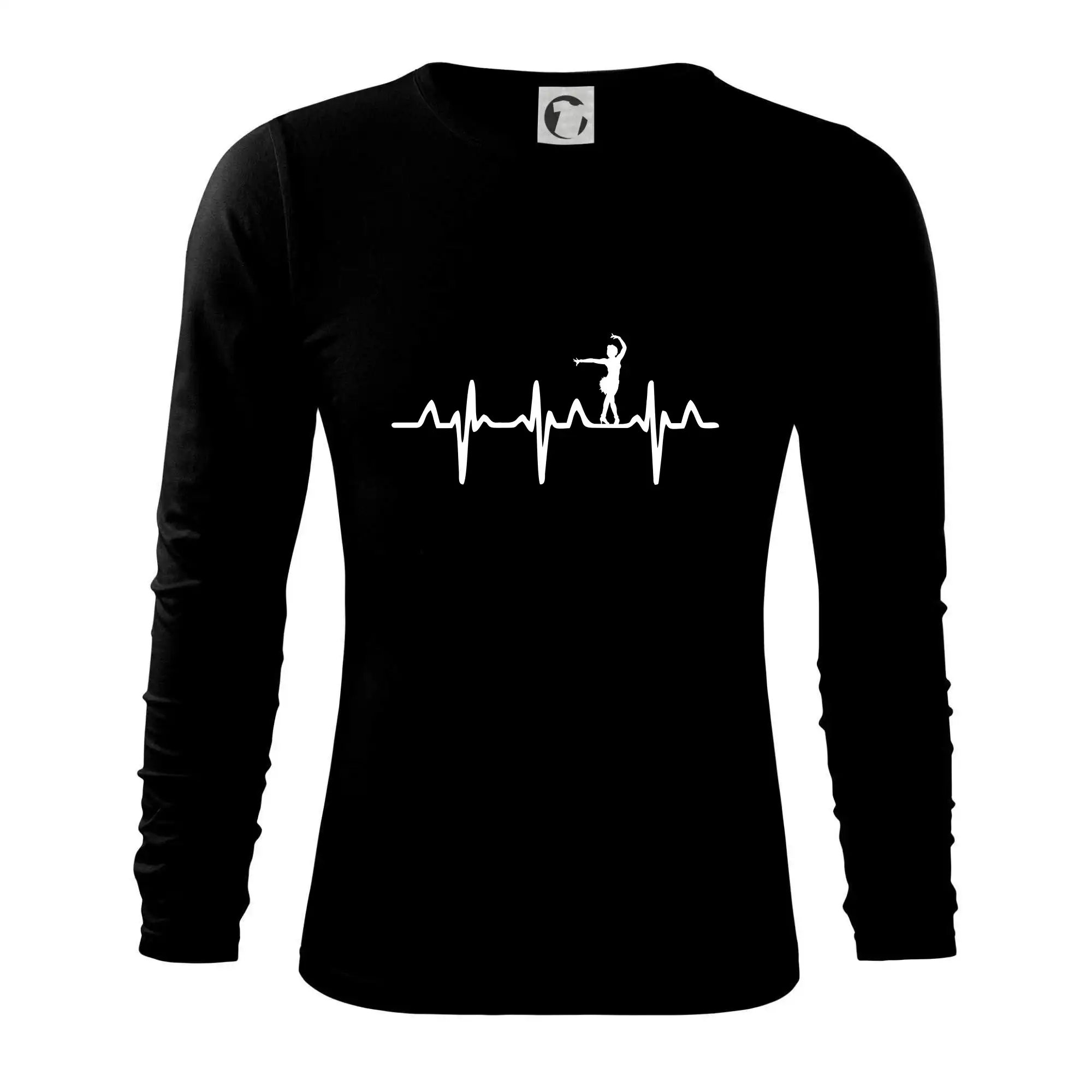 EKG tanečnice salsy