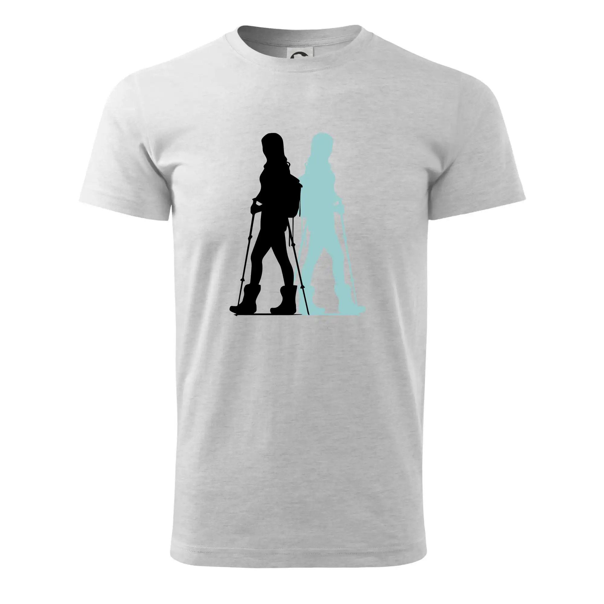 Nordic walking figury - žena