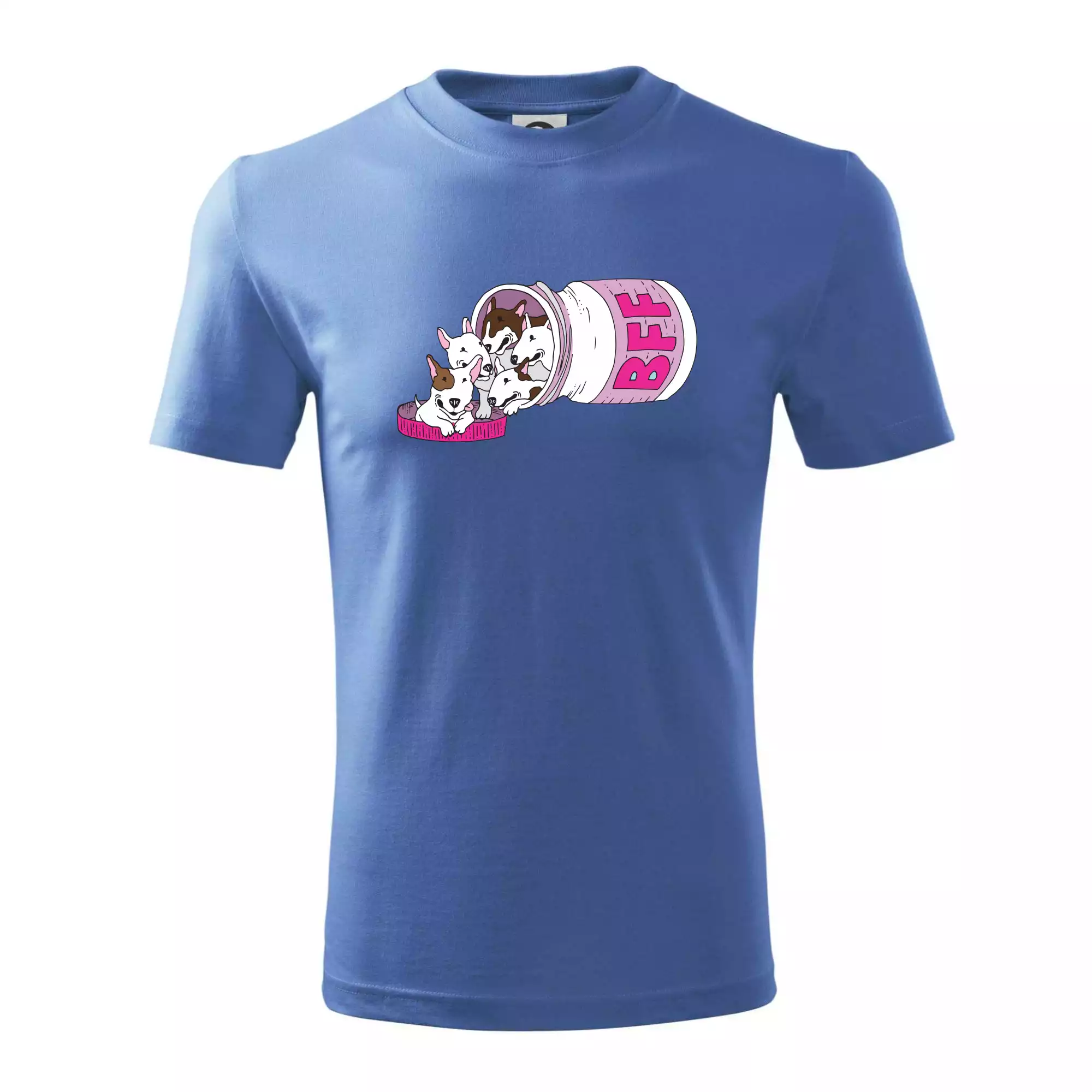 Bullterrier Friends Forever růžové (Pecka design)