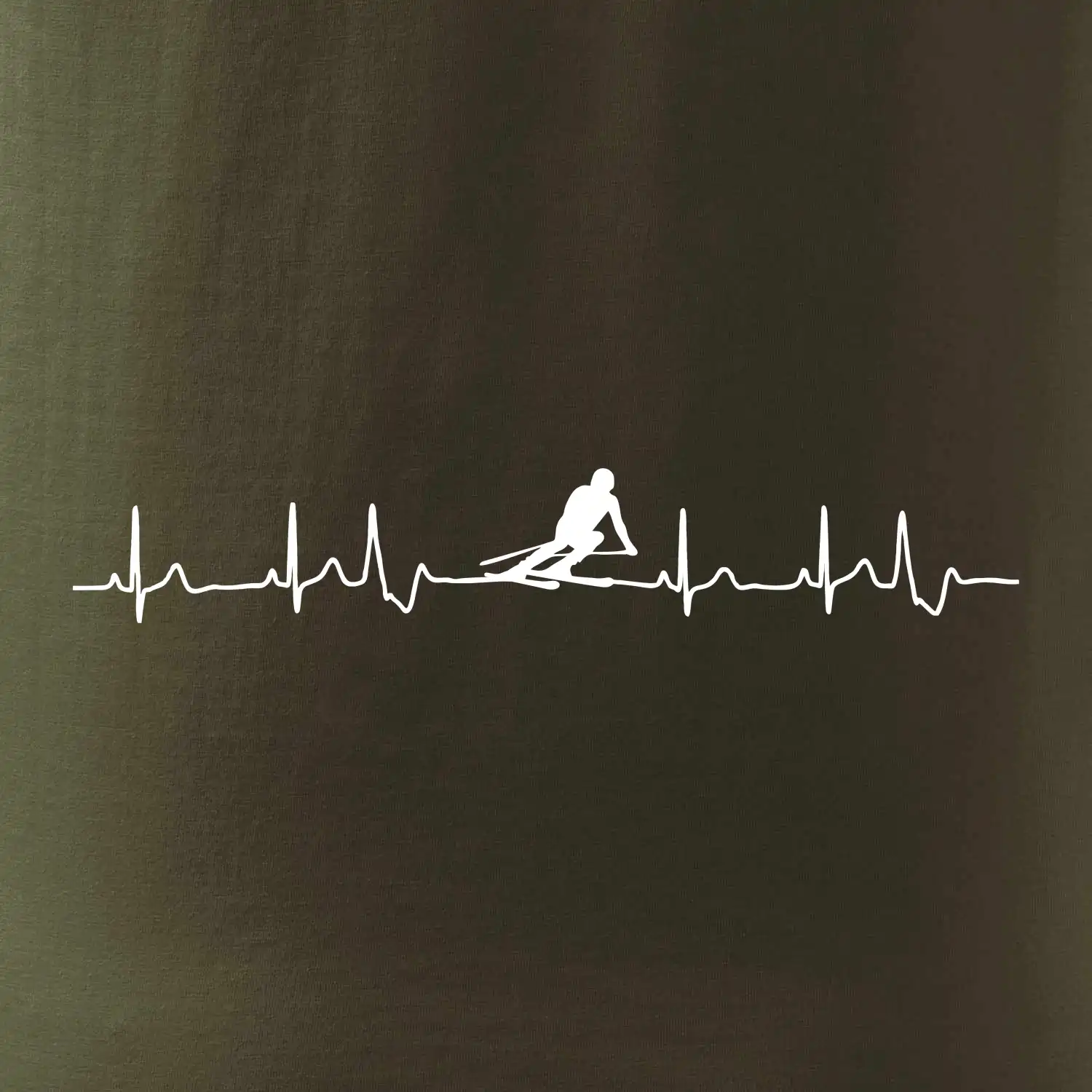 Lyžař EKG