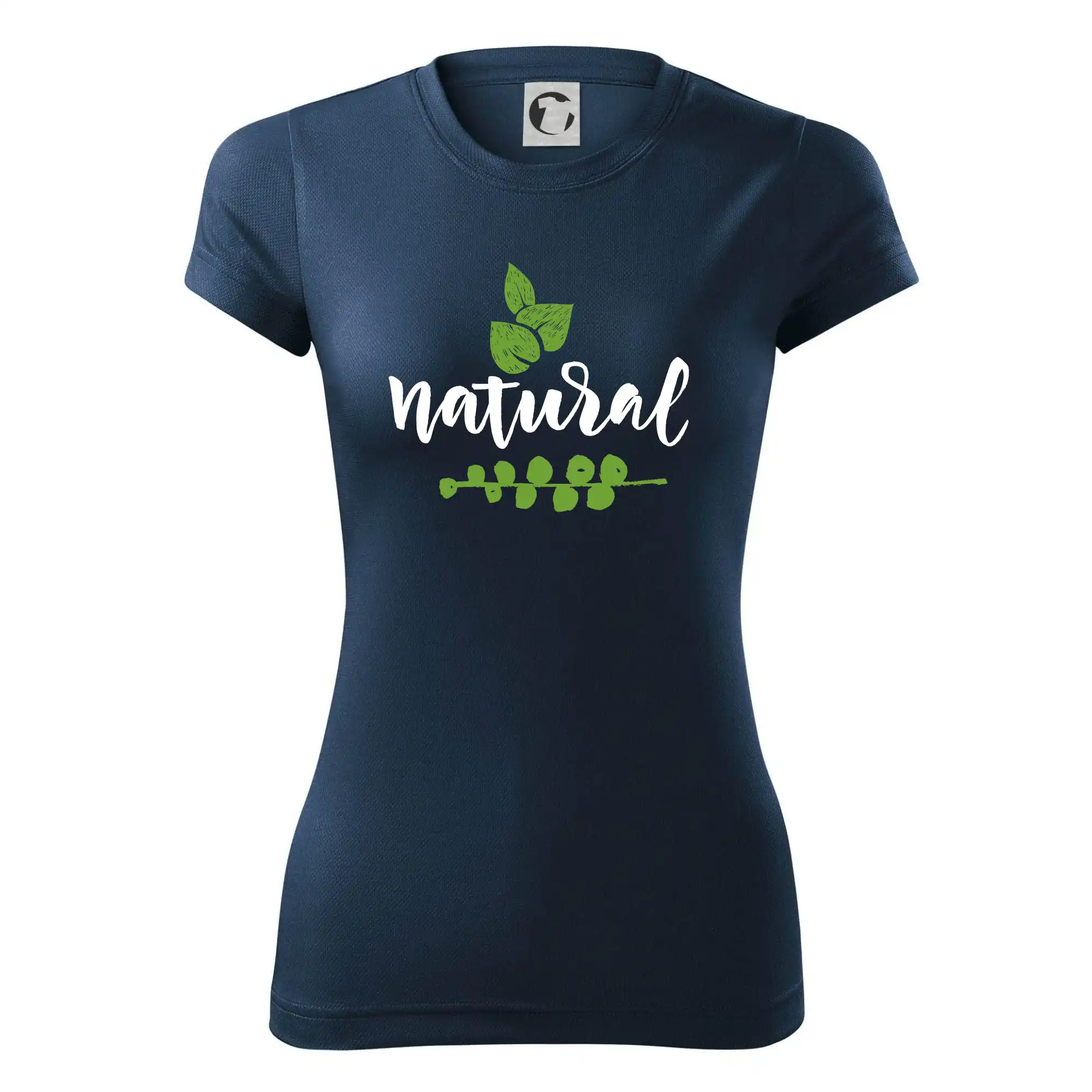 Natural - nápis v listech