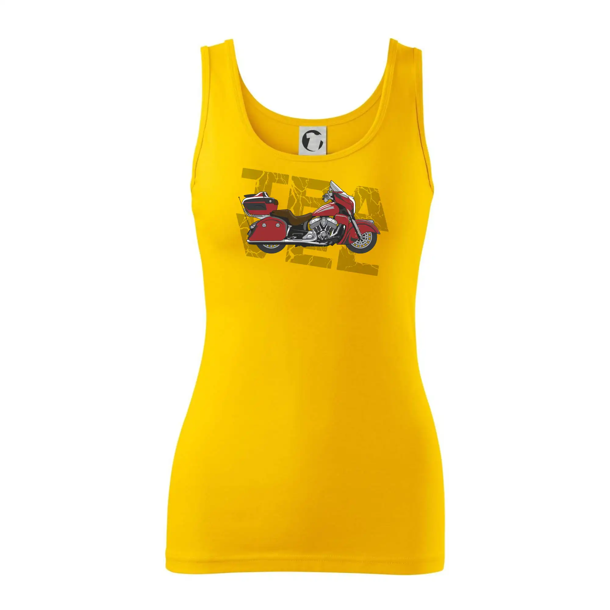 Cestovní motorka Amerika červená