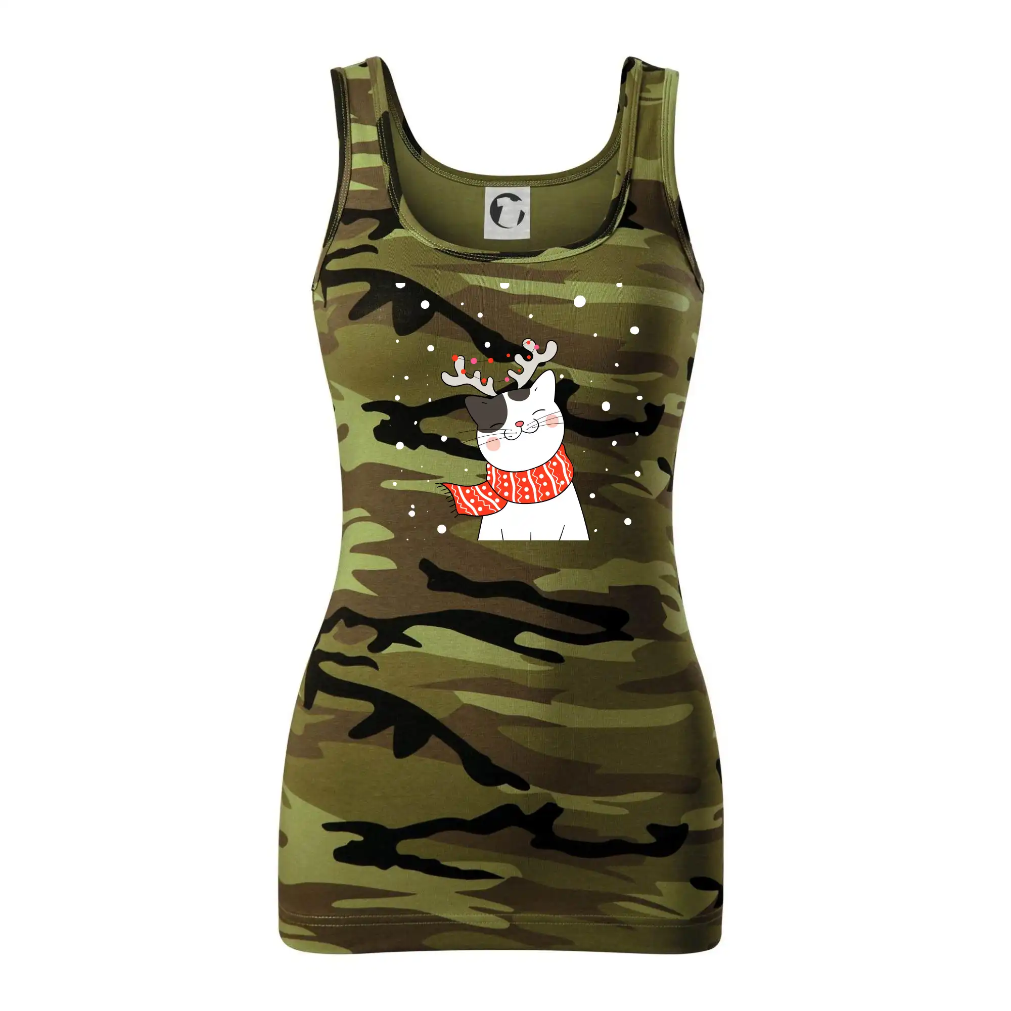 Kočka se sobími rohy