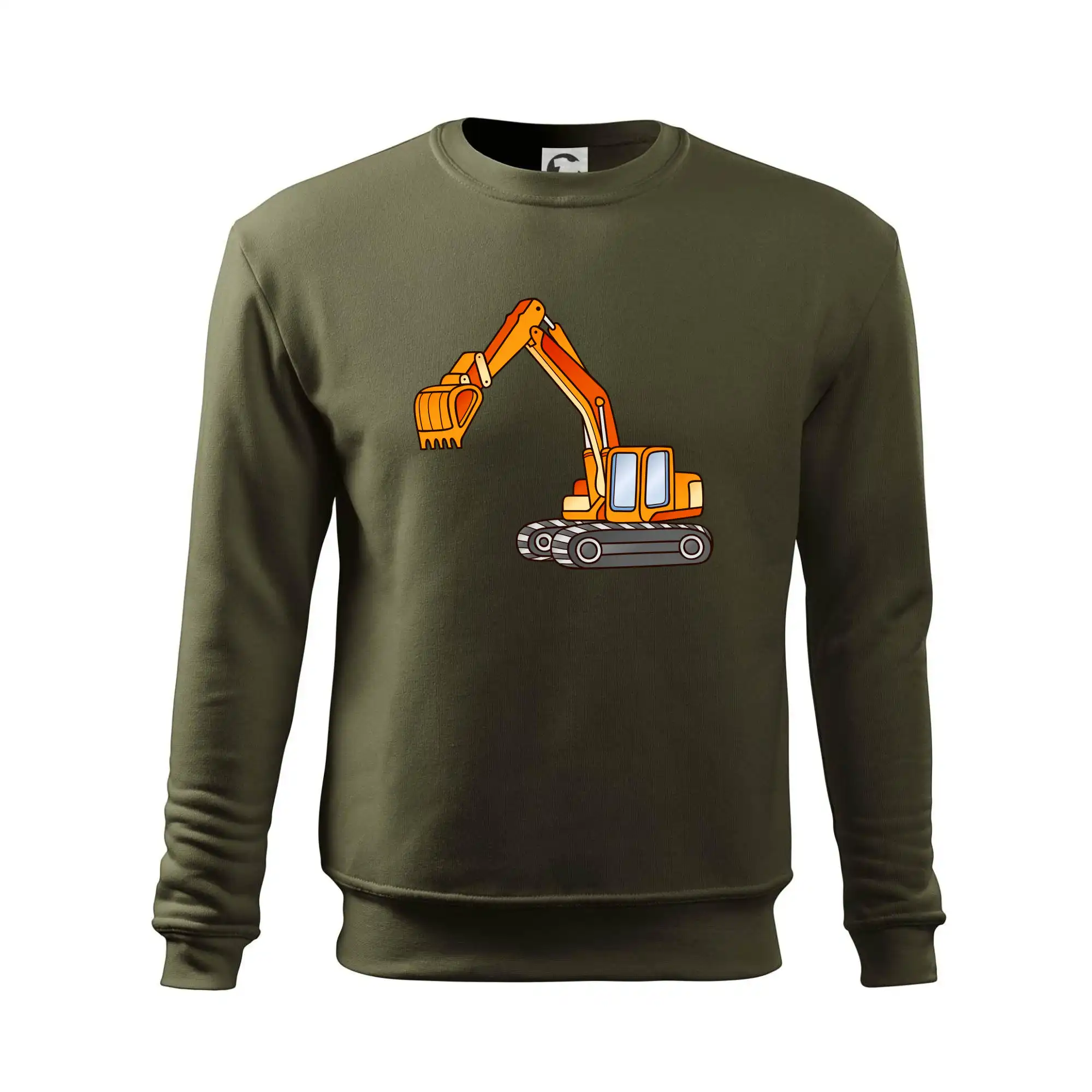 Bagr bez nápisu oranžový