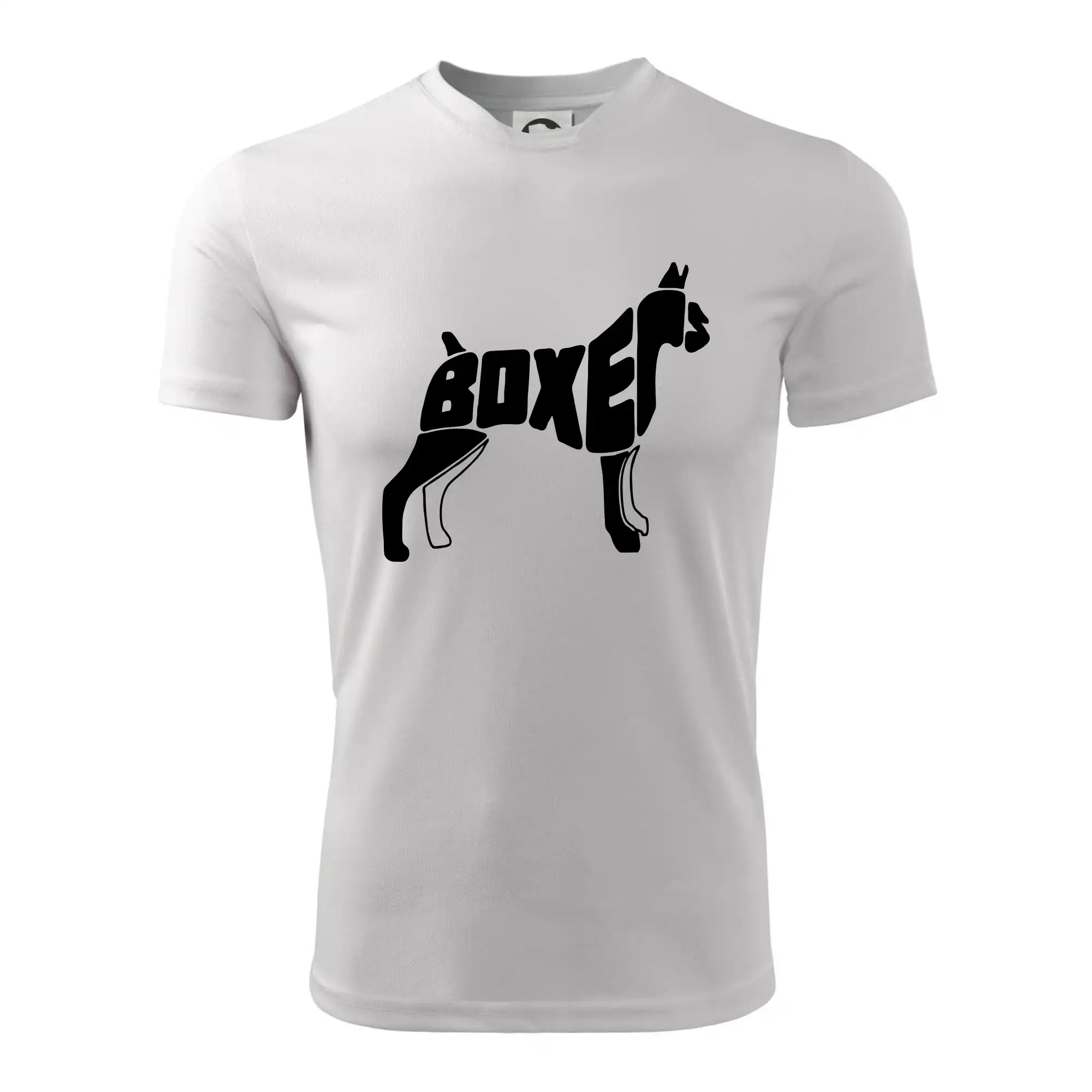 Boxer nápis v těle