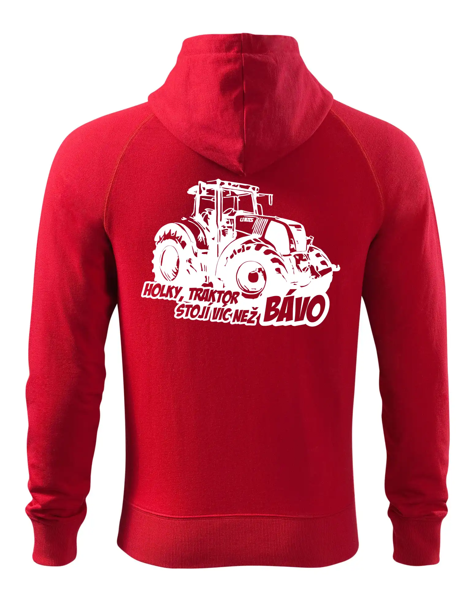 Holky, traktor stojí víc než bávo