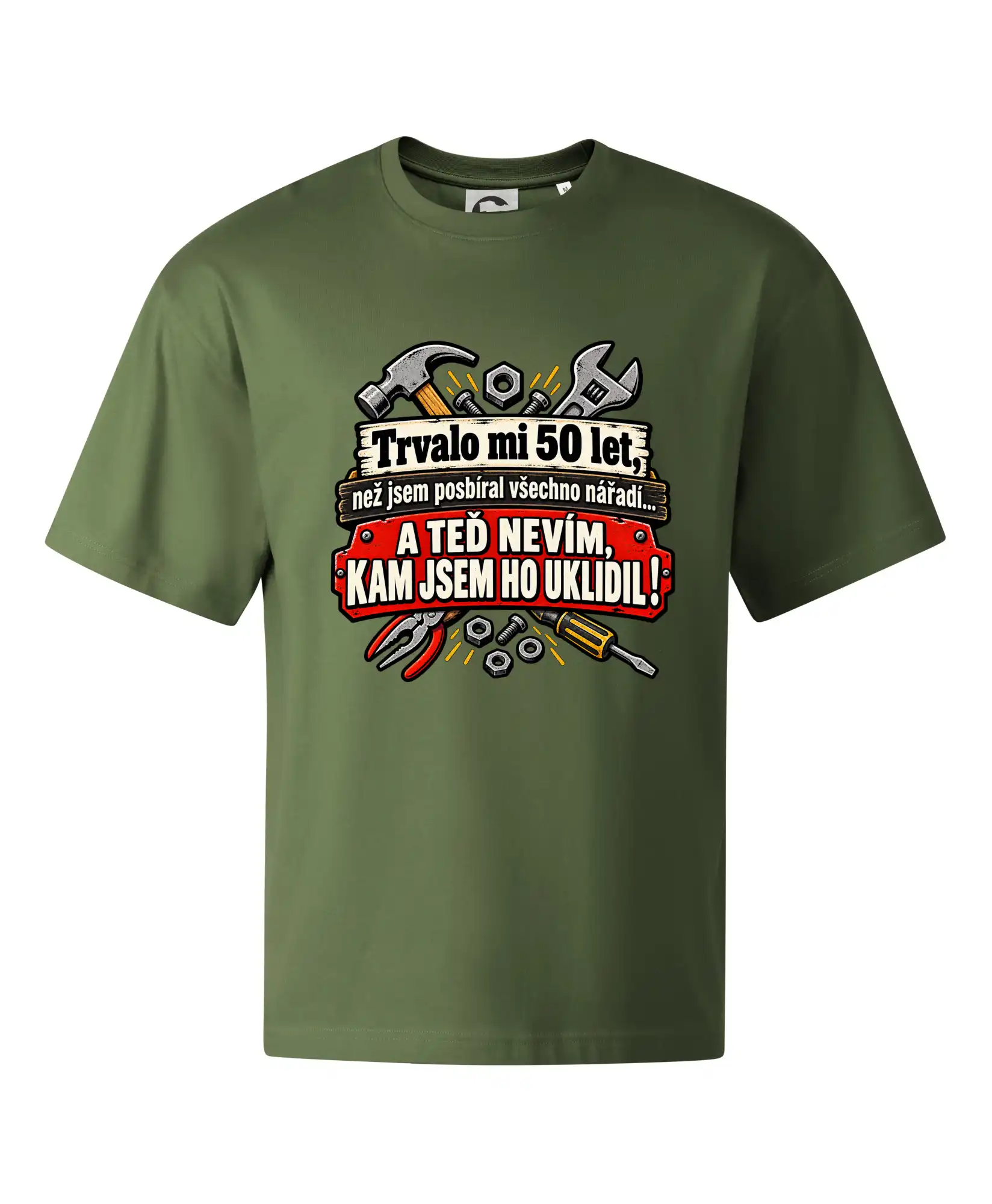 Trvalo mi  50l et, než jsem posbíral všechno nářadí