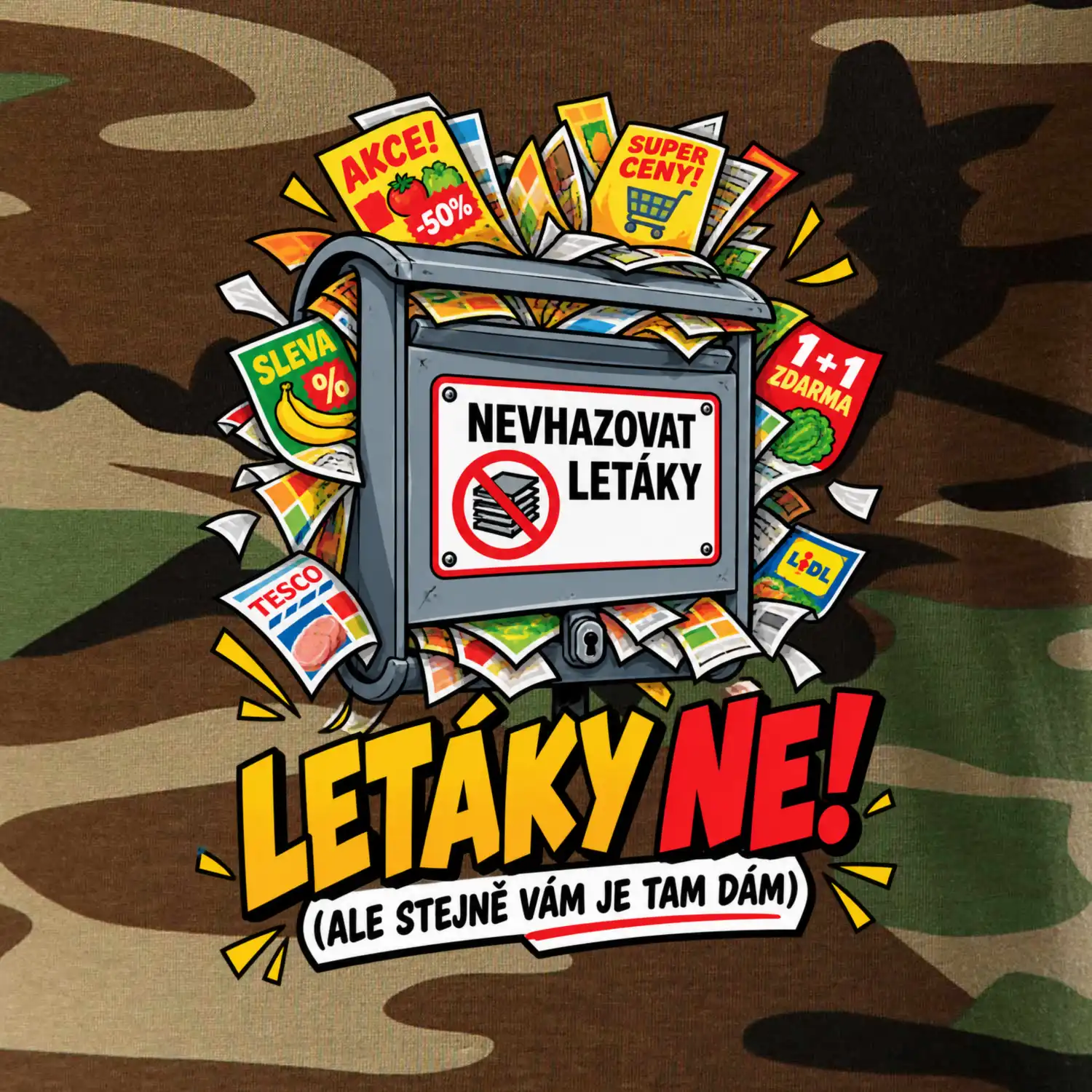 Letáky ne