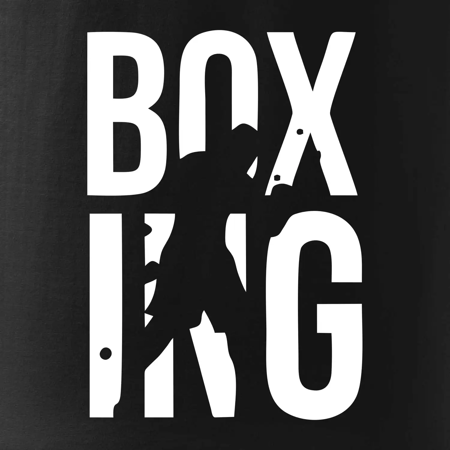 Nápis Boxing