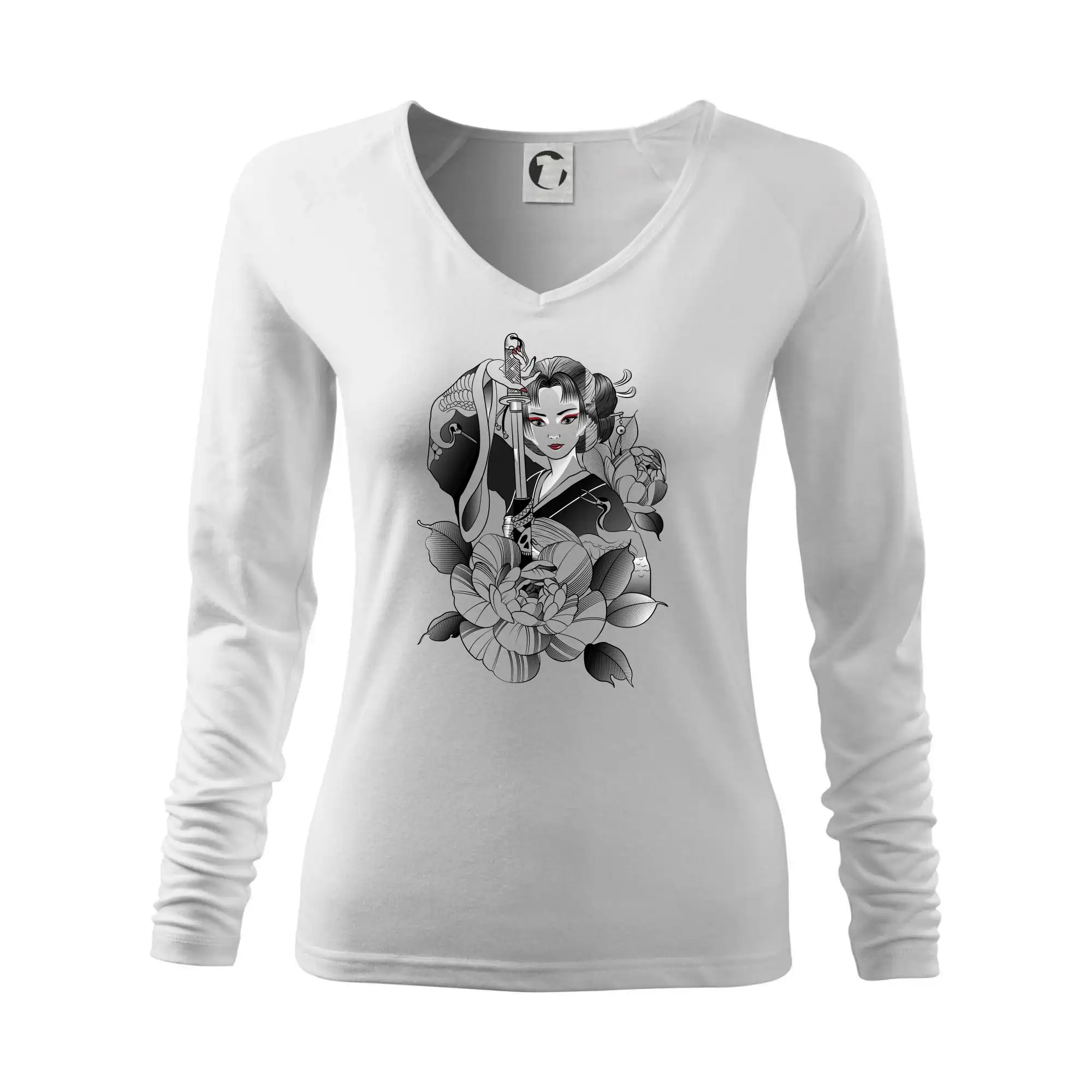 Japonsko - žena s mečem