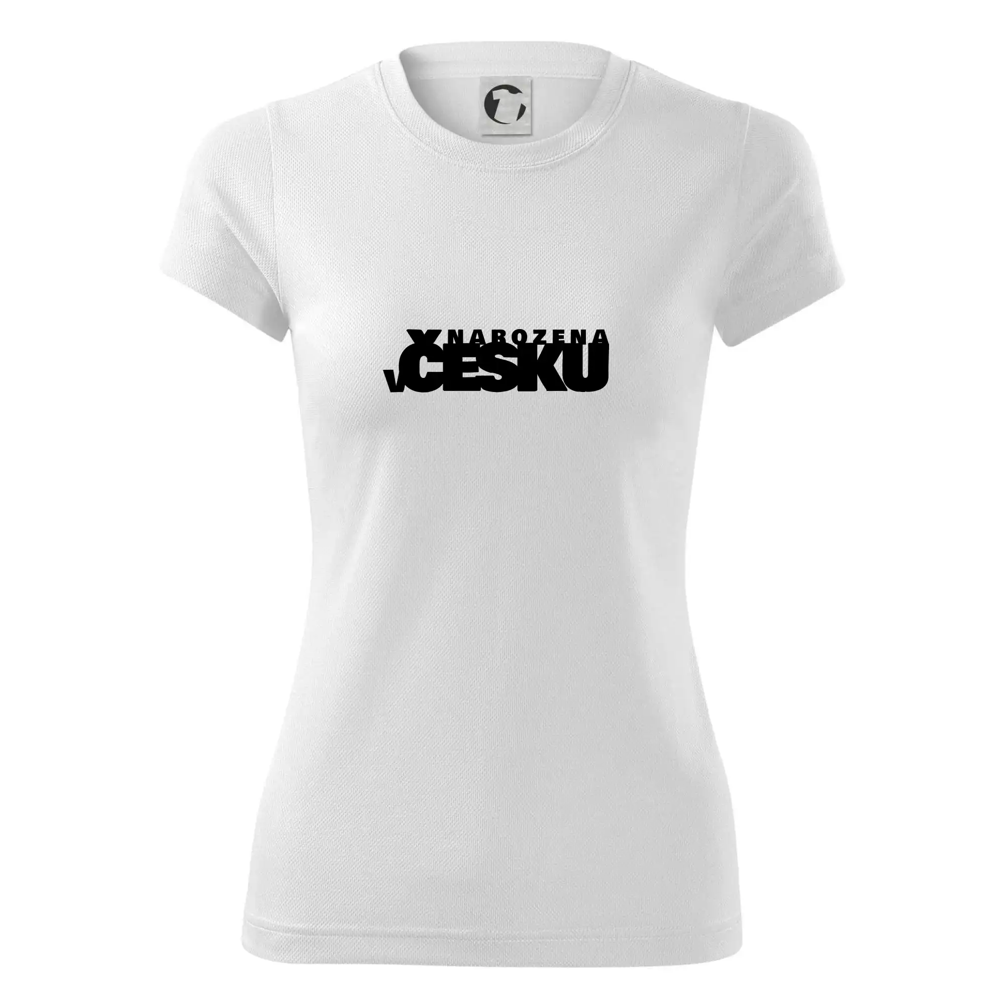 Nápis - Narozena v Česku