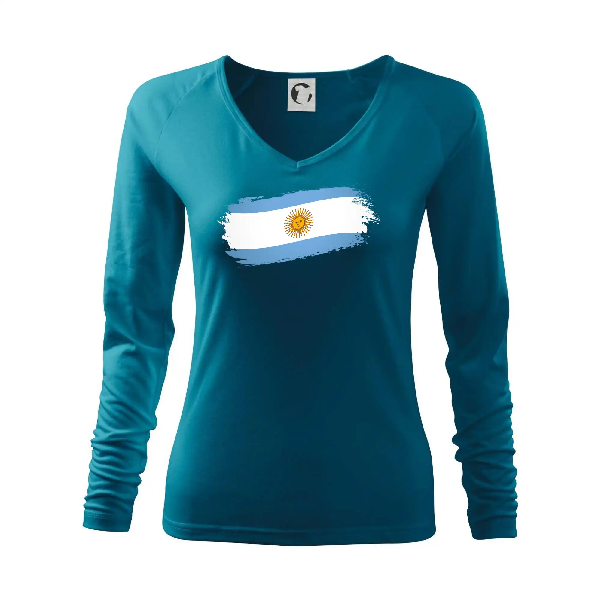 Argentina vlajka okousaná