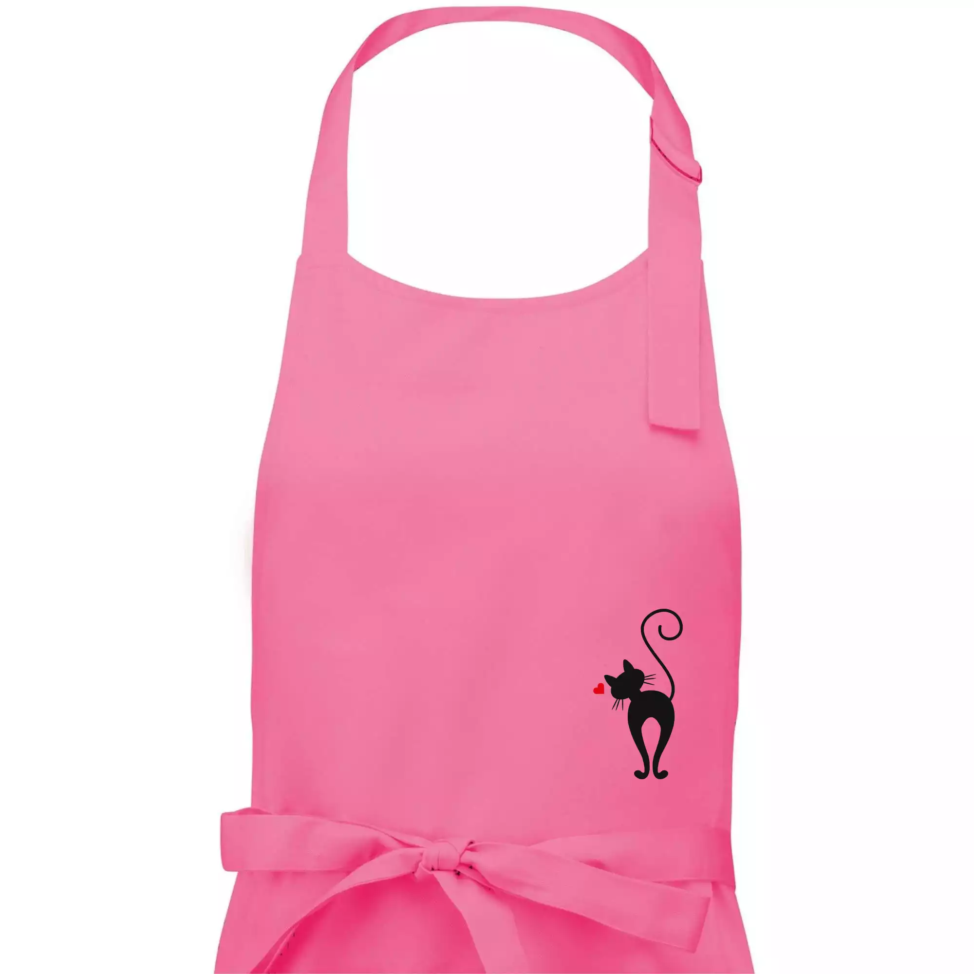 Zamilovaná kočka zezadu