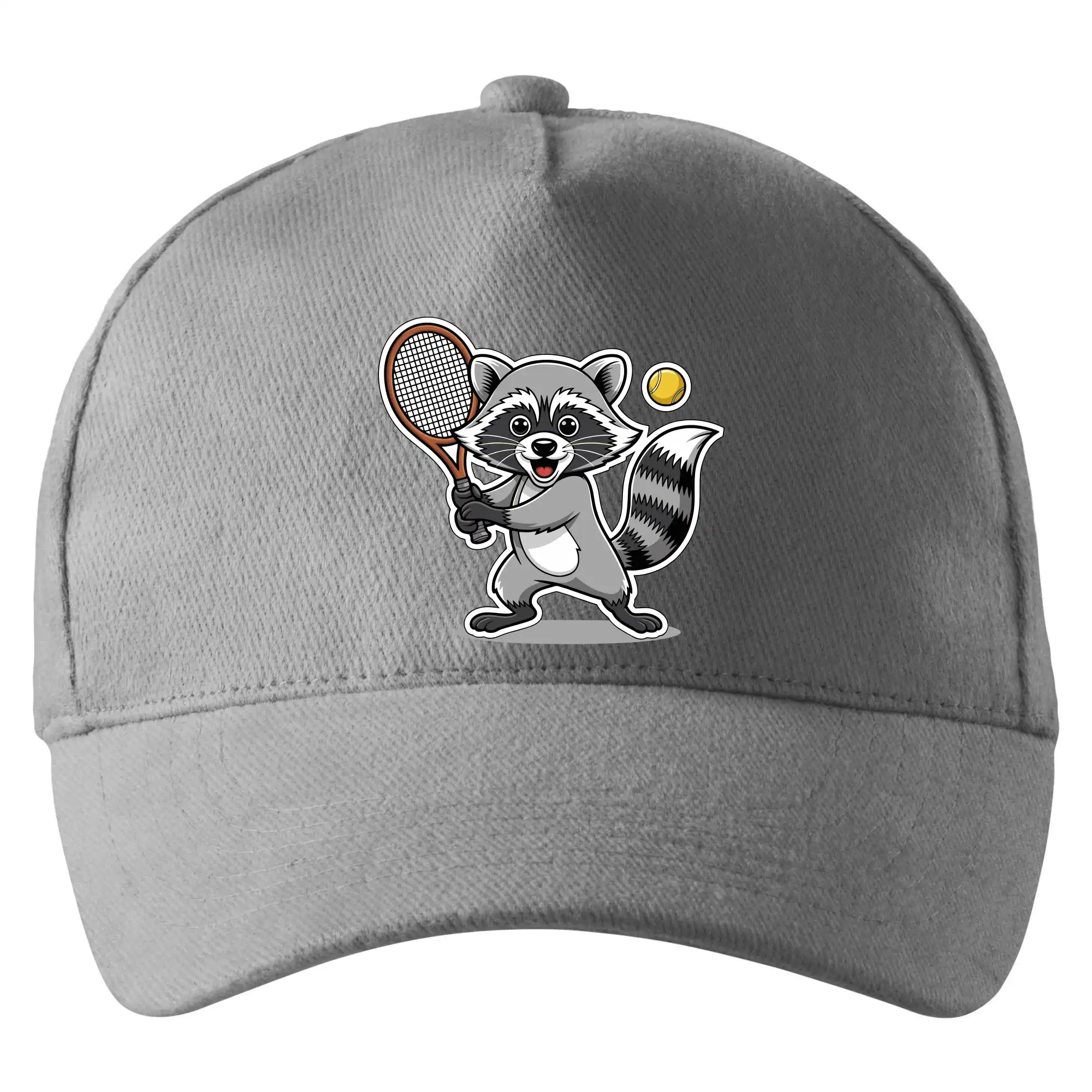 Mýval hraje tenis kreslený