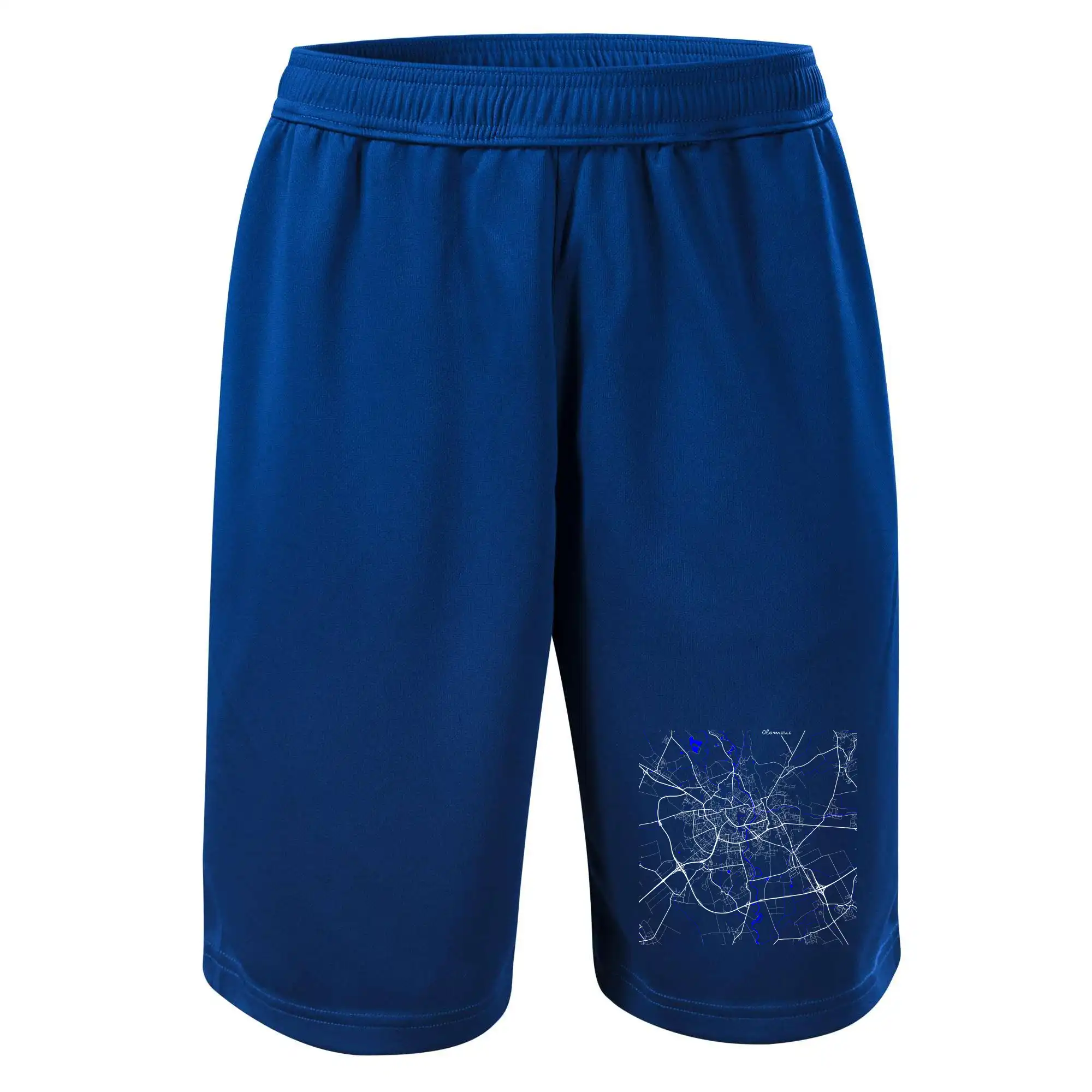 Olomouc - Mapa s vodními toky