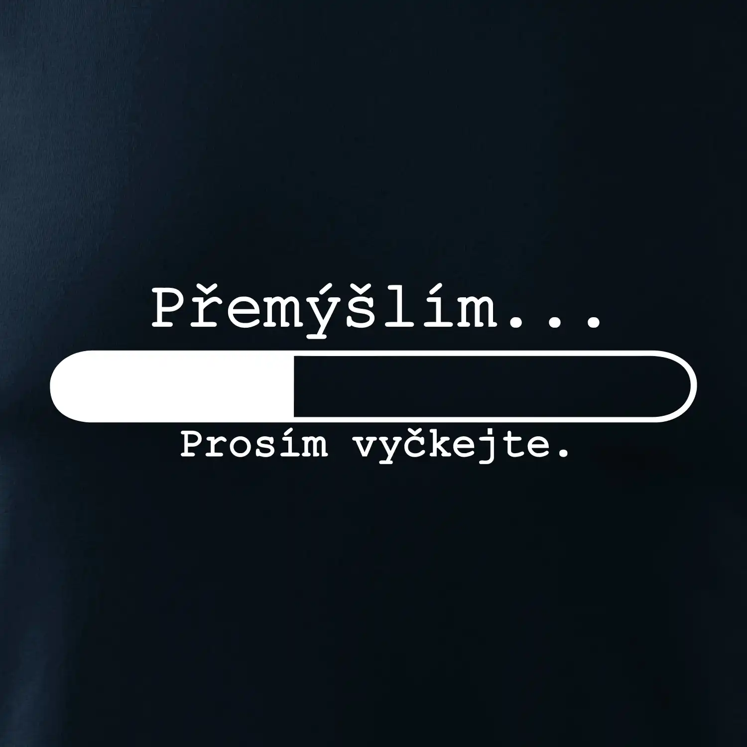 Přemýšlím