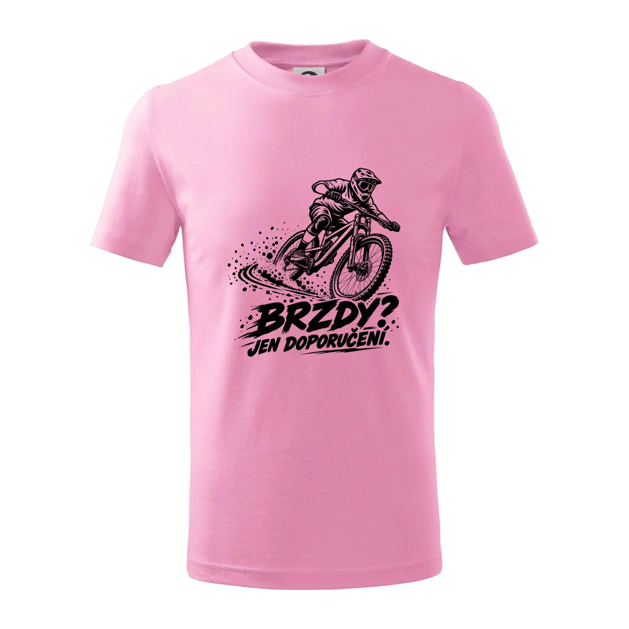 Brzdy jen doporučení - biker v zatáčce