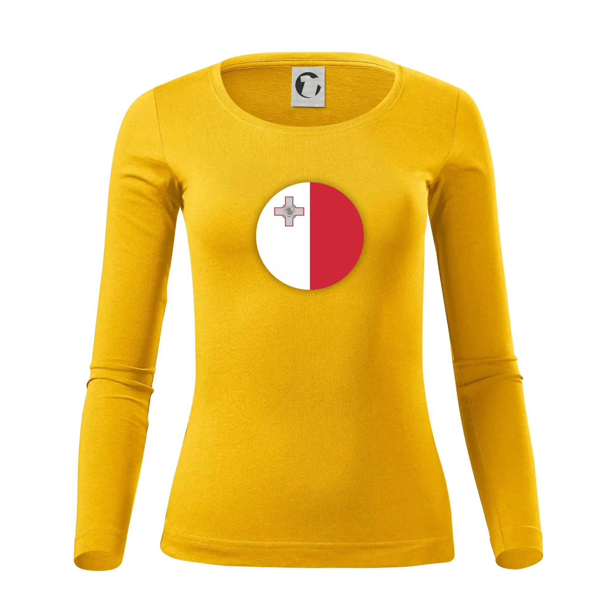 Vlajka Malta kulatá velká