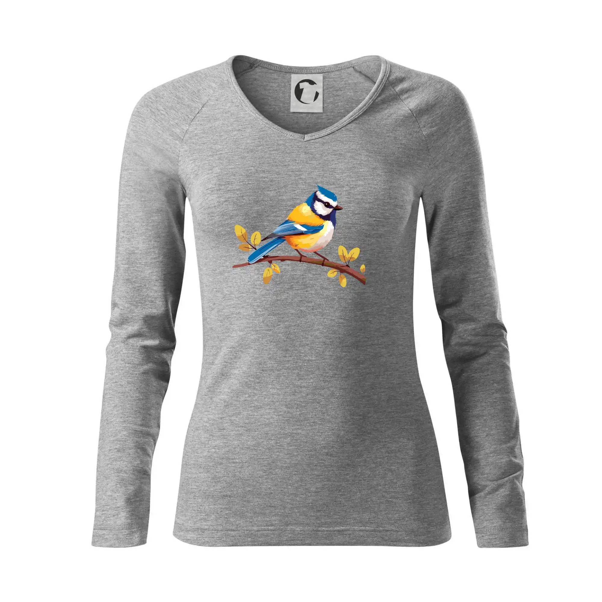 Sýkorka modřinka kreslená