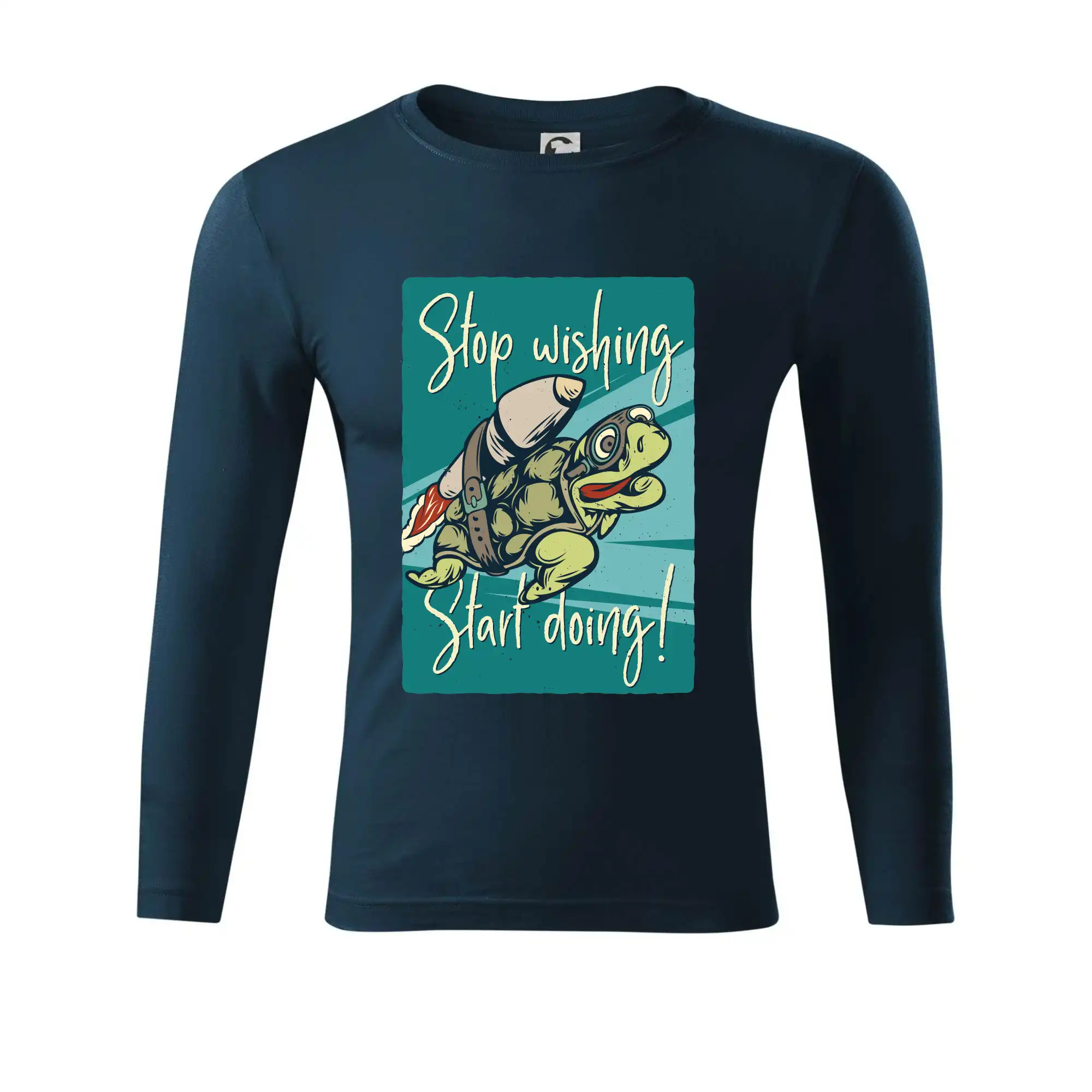 Stop wishing start doing želva