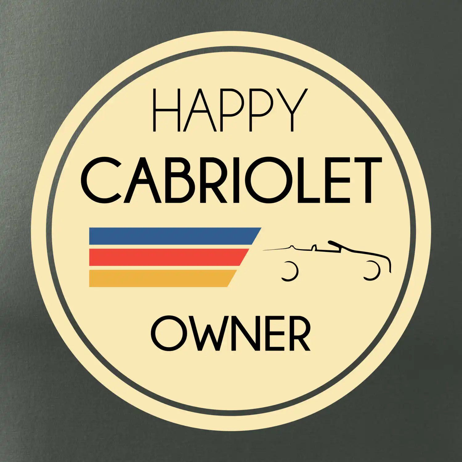 Happy Cabriolet Owner
