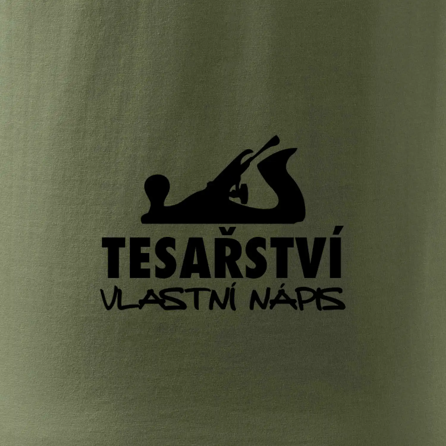 Tesařství - hoblík (vlastní nápis)