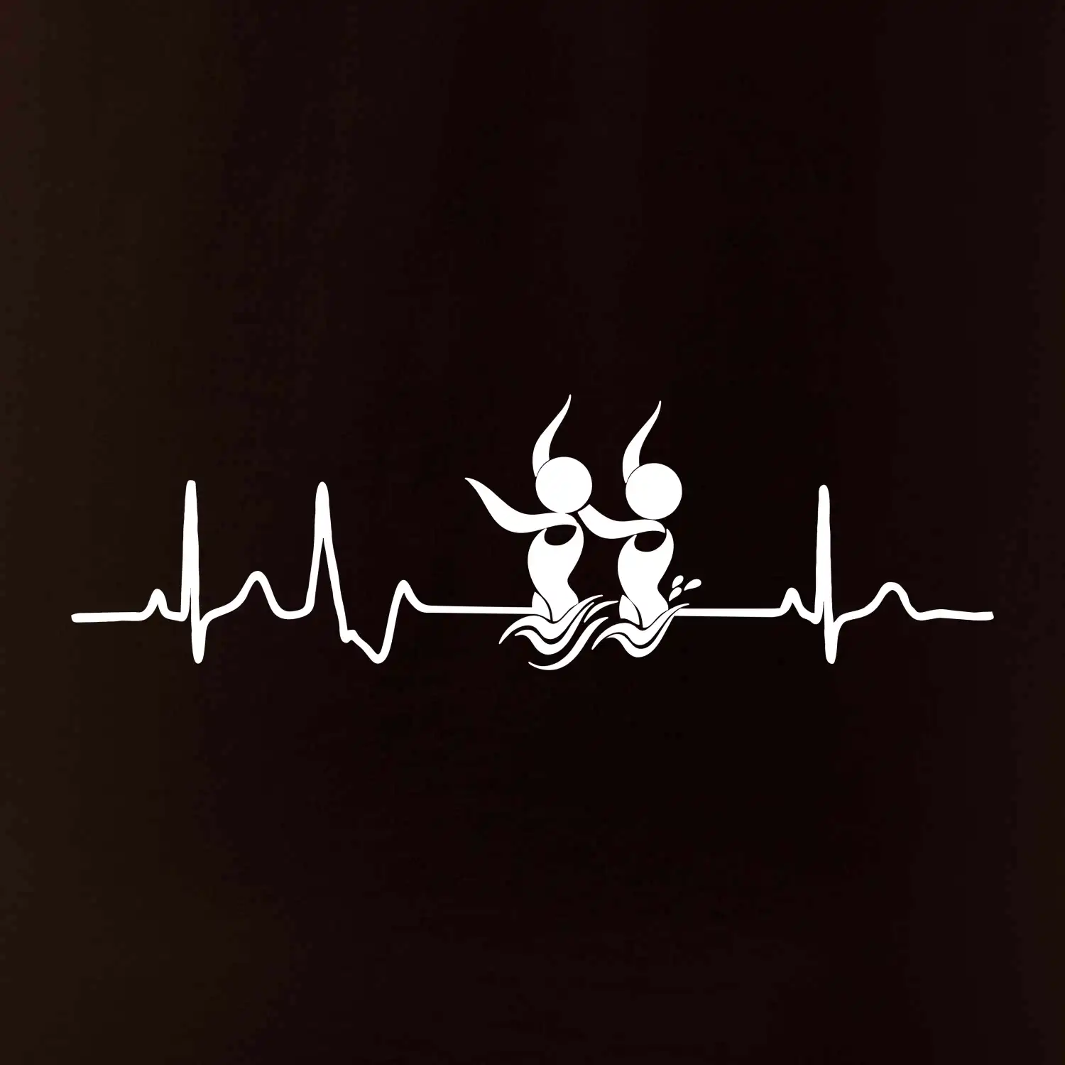 EKG synchronizované plavání