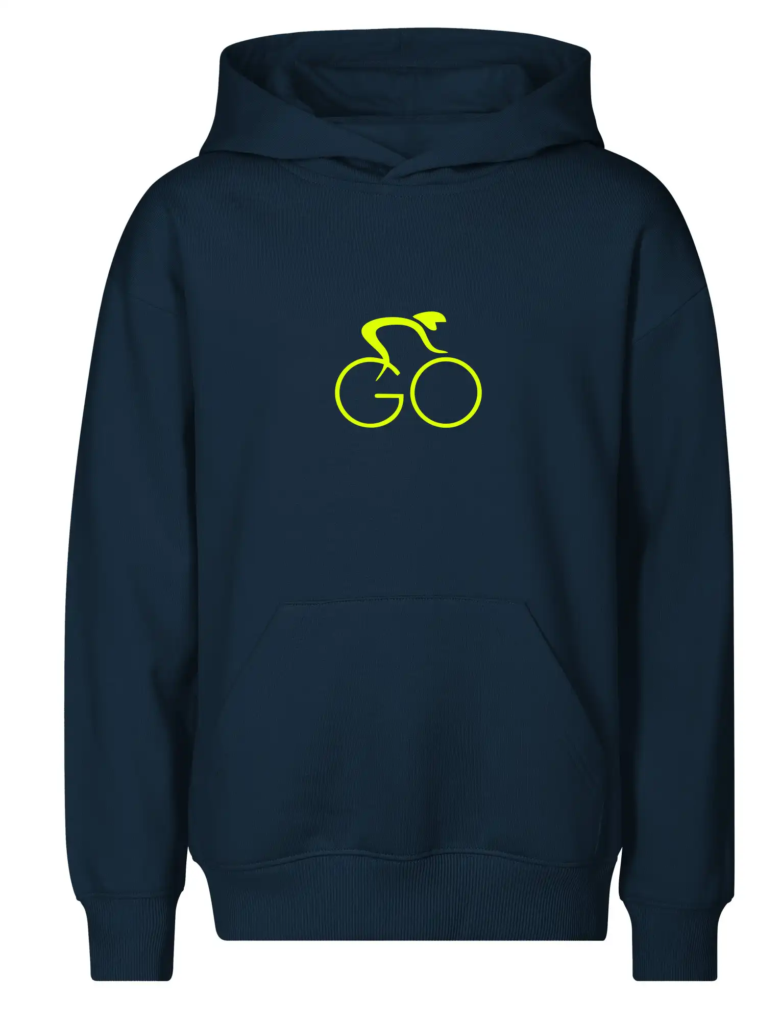 GO - Fluo cyklista malý