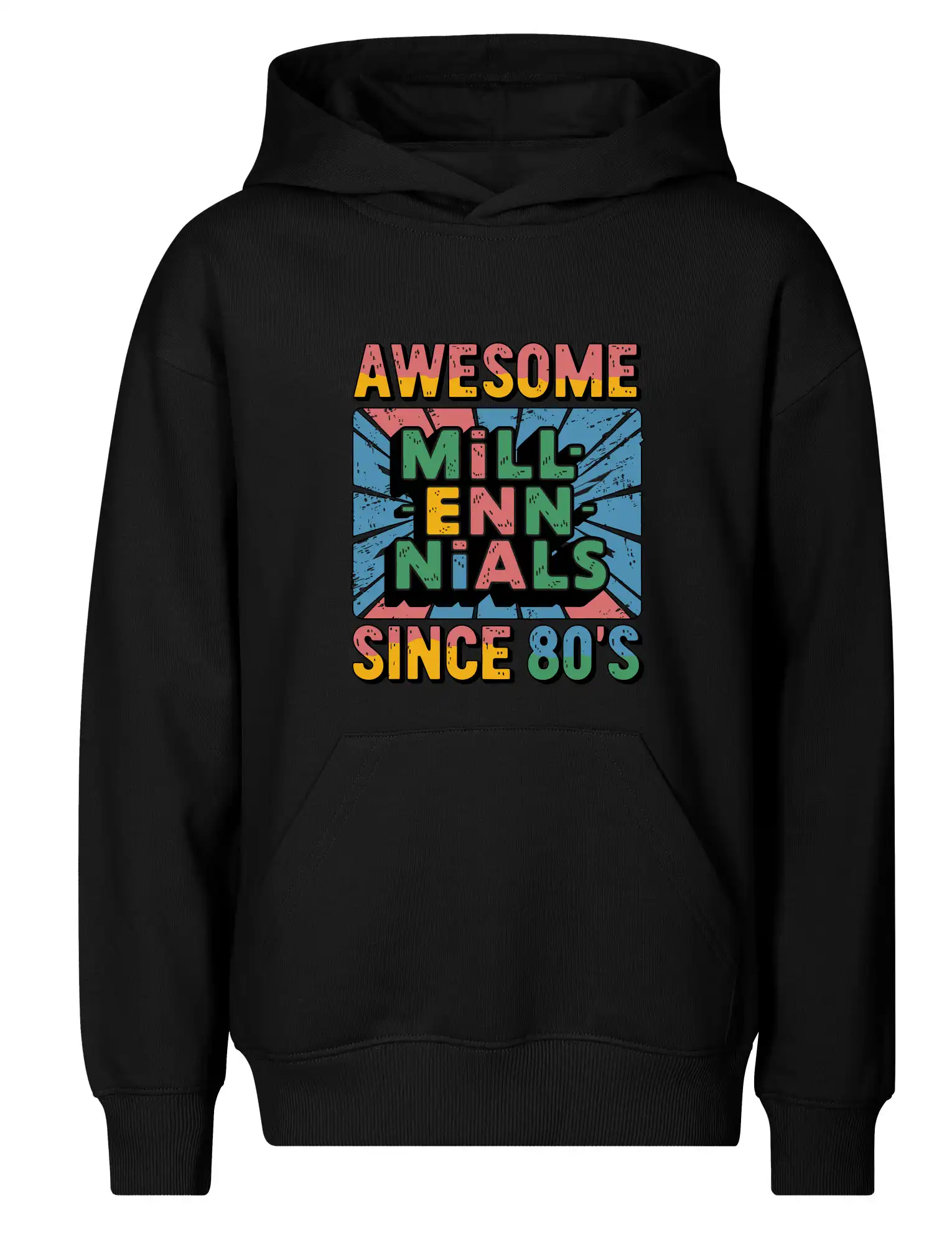 Generace Y - Barevný Awesome Millennials Since 80's