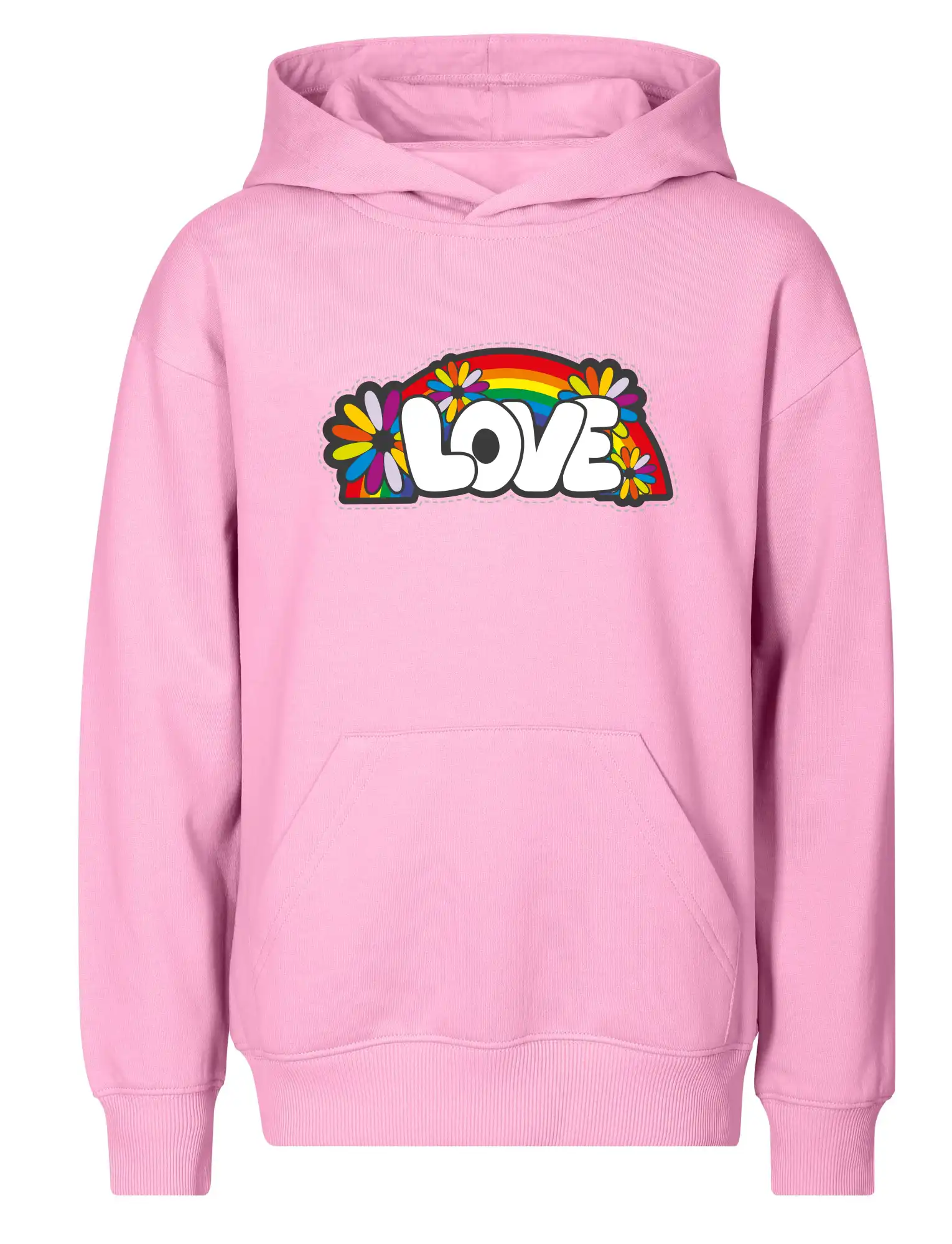 Love s duhou v pozadí