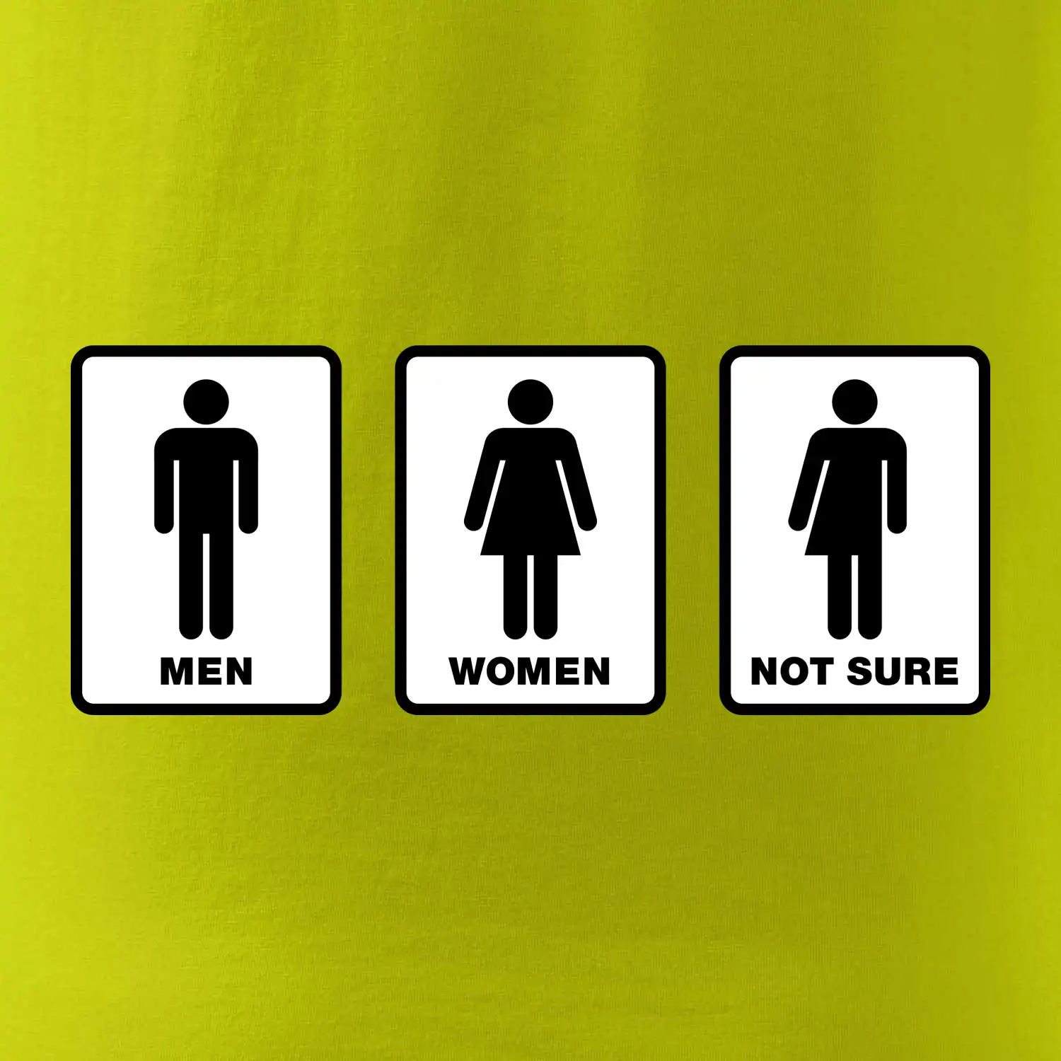 Men, woman, not sure (Hana-creative)