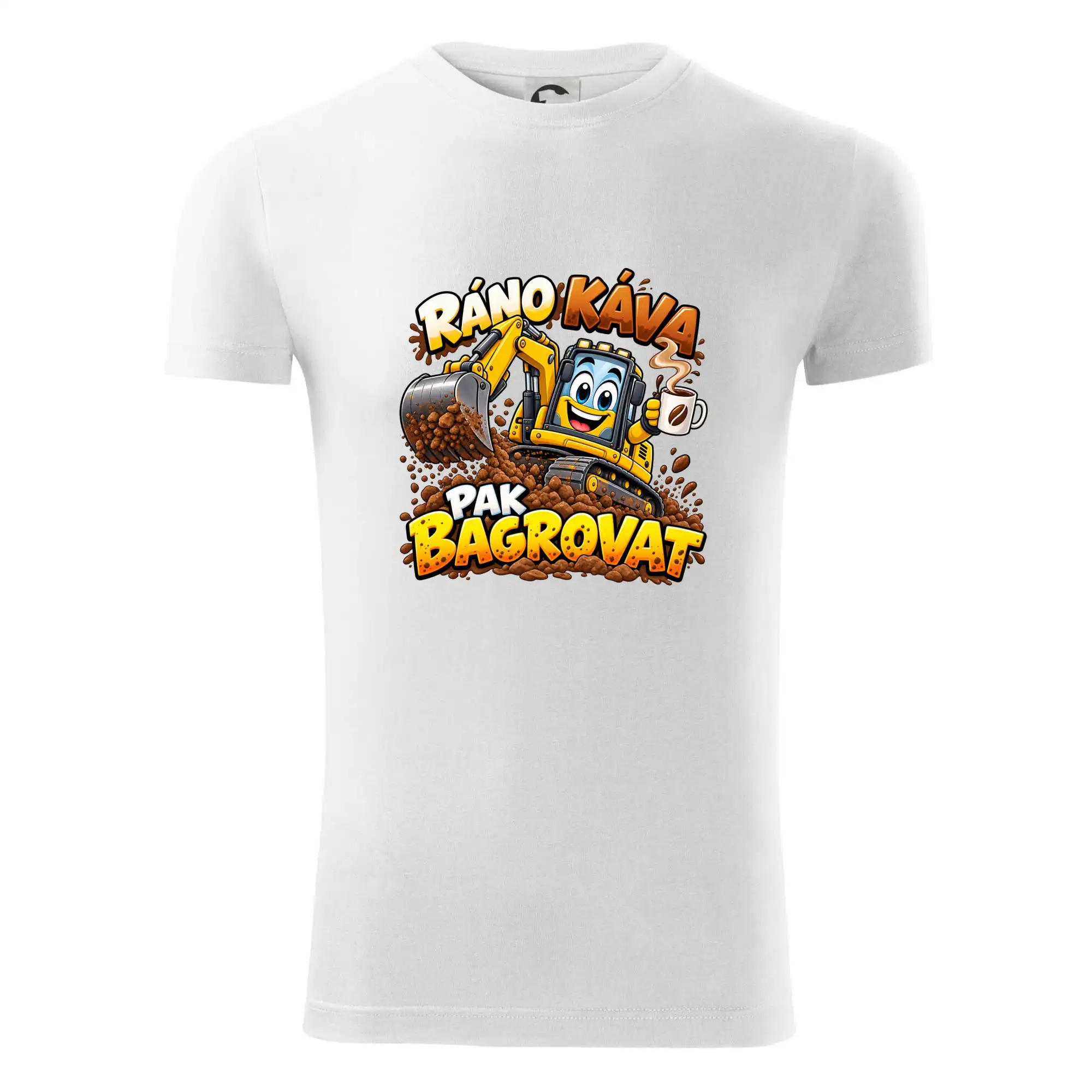 Ráno káva pak bagrovat