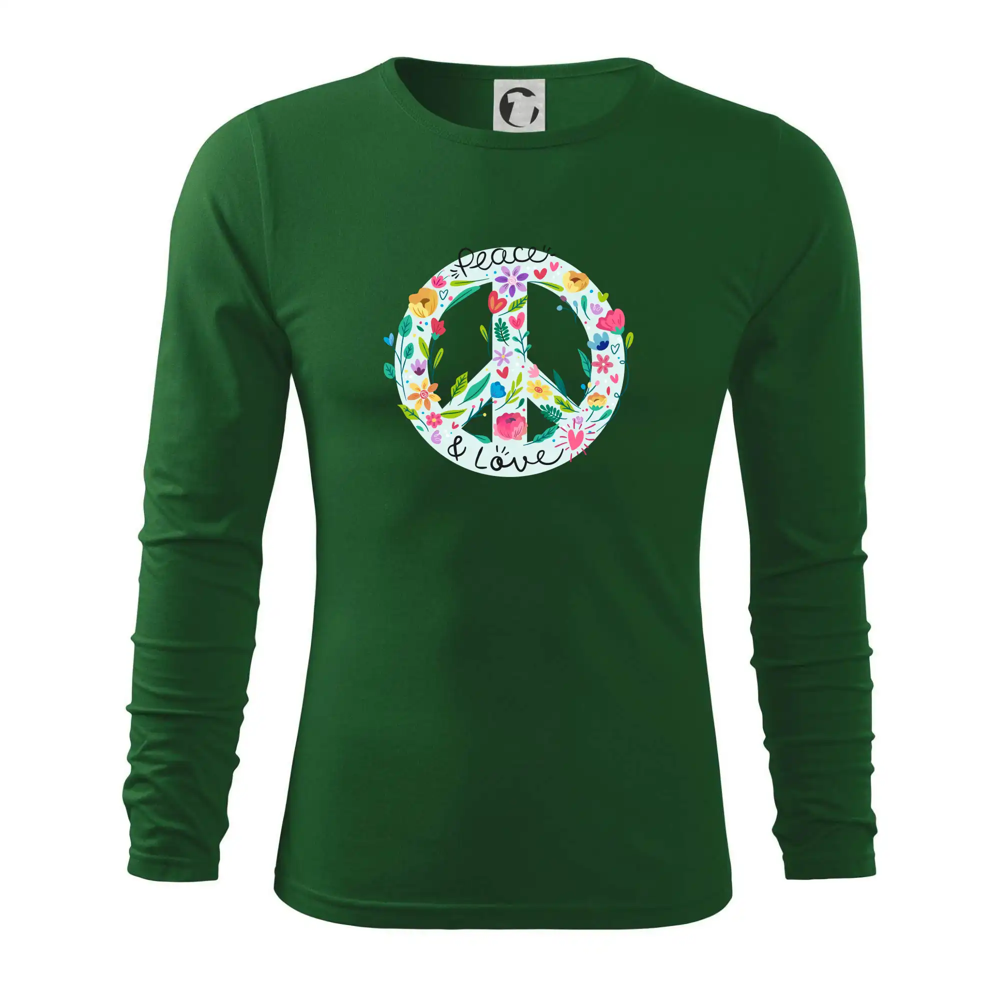 Peace and love symbol
