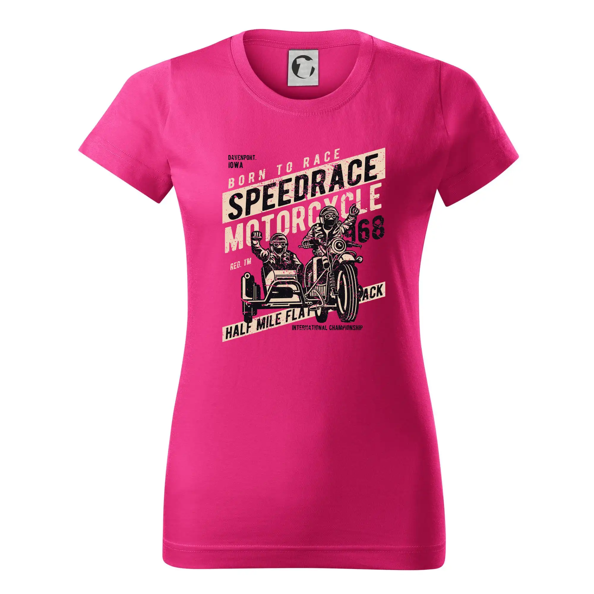 Speedrace motrcycle half mile