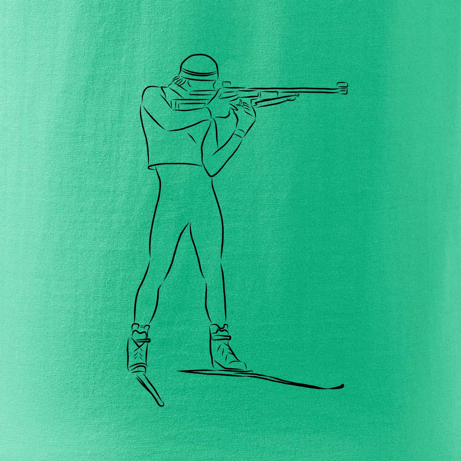 Biatlon střelba