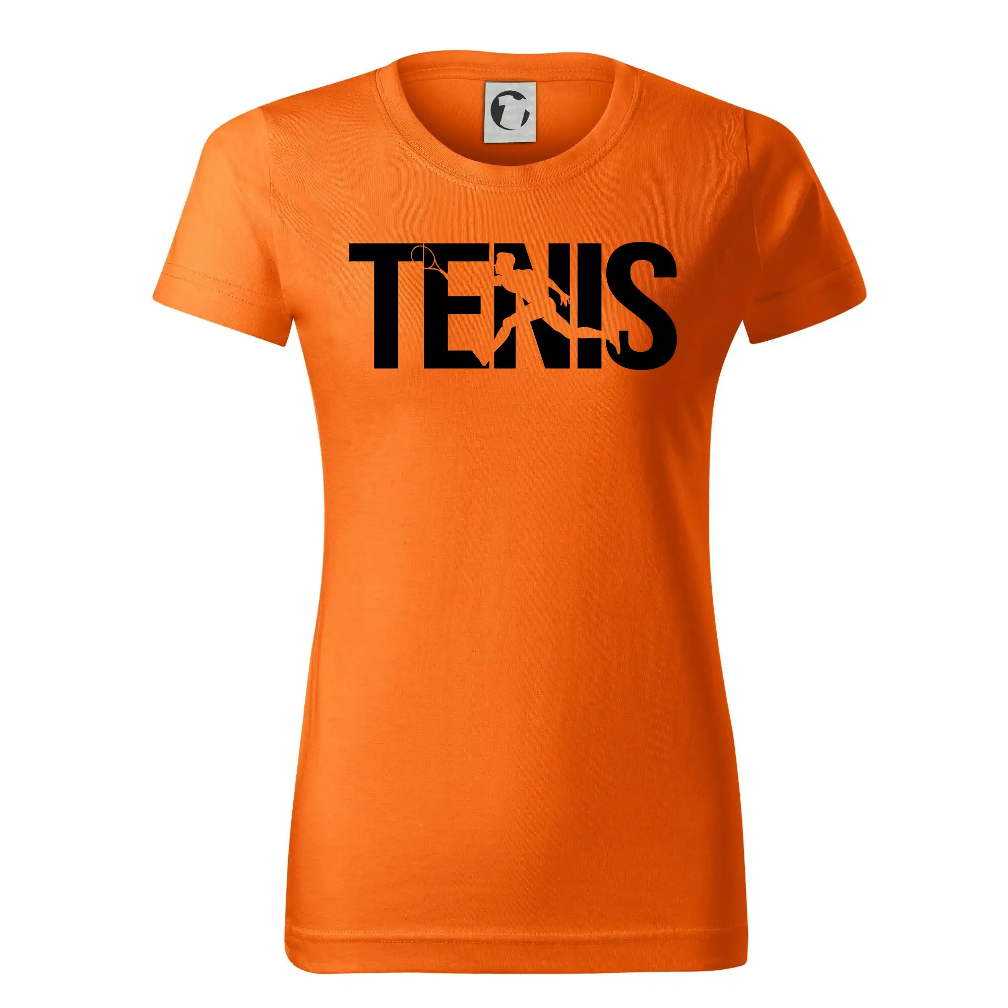 Tenis nápis silueta