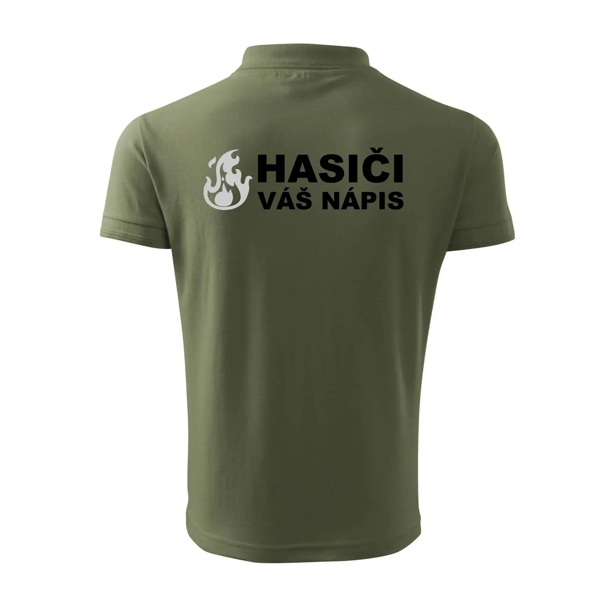 Hasiči REFLEXNÍ (oheň, Firesport, název sboru - vlastní nápis)