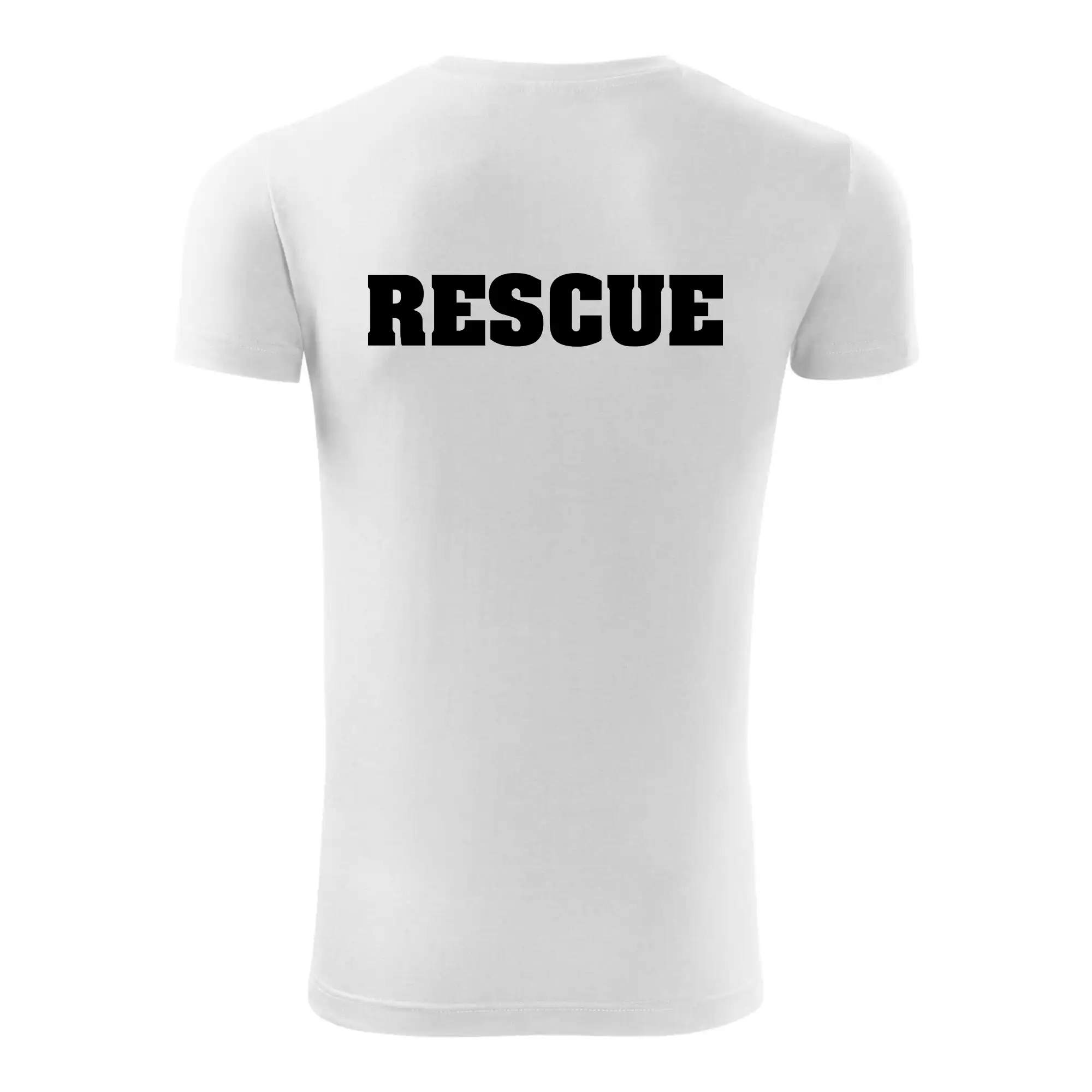 Rescue - Hvězda na prsu +  nápis na zádech