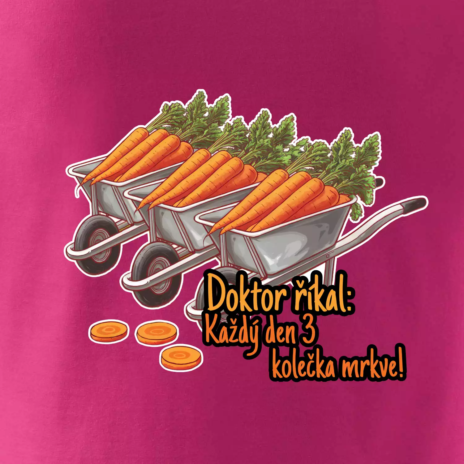 Doktor říkal - 3 kolečka mrkve