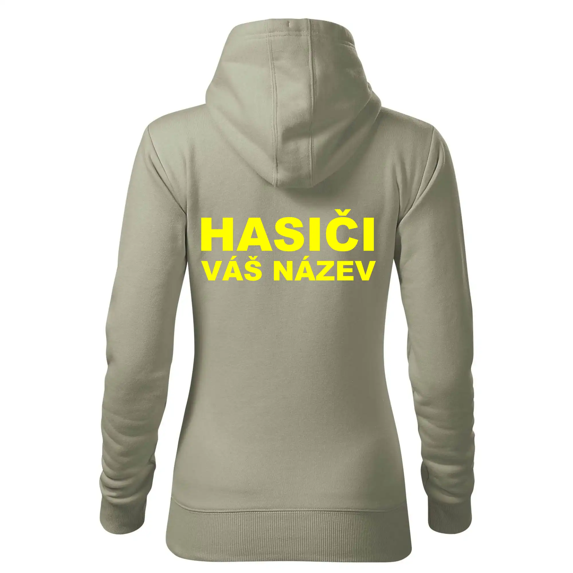 Hasiči - žlutý nápis - váš název sboru