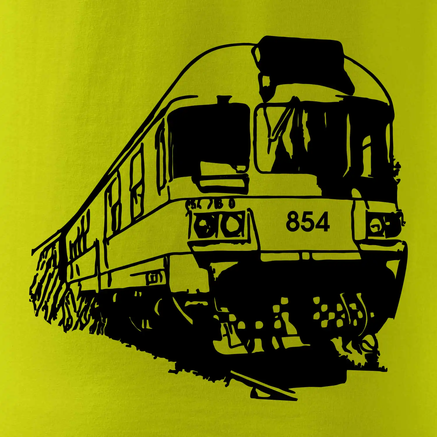 Vlak 854 bok