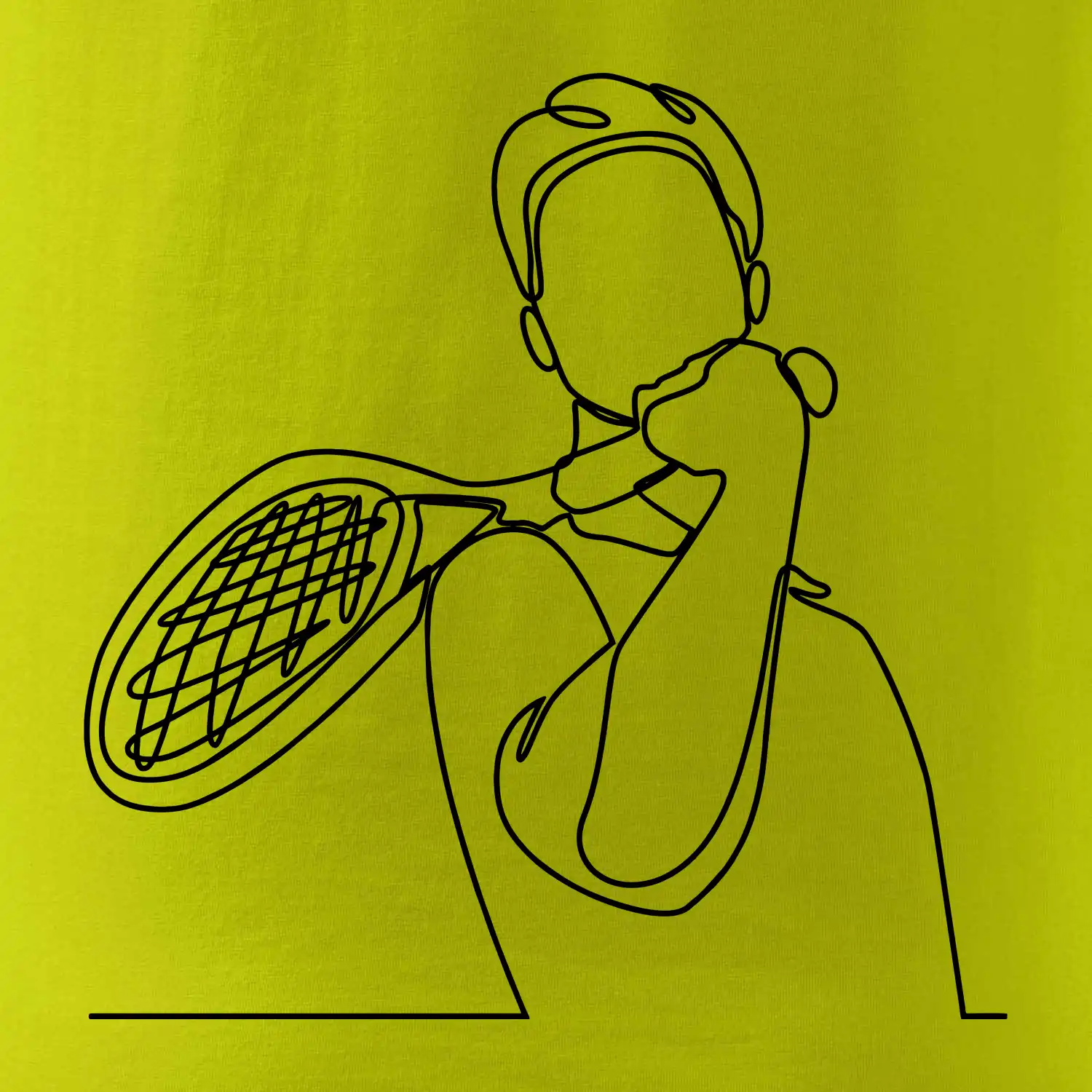 Tenista  jednim tahem