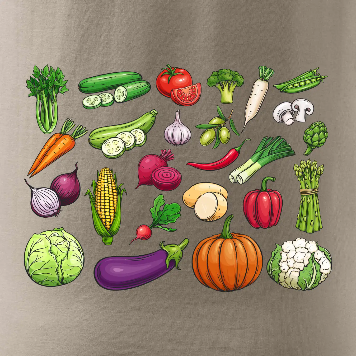 Zelenina ze zahrádky